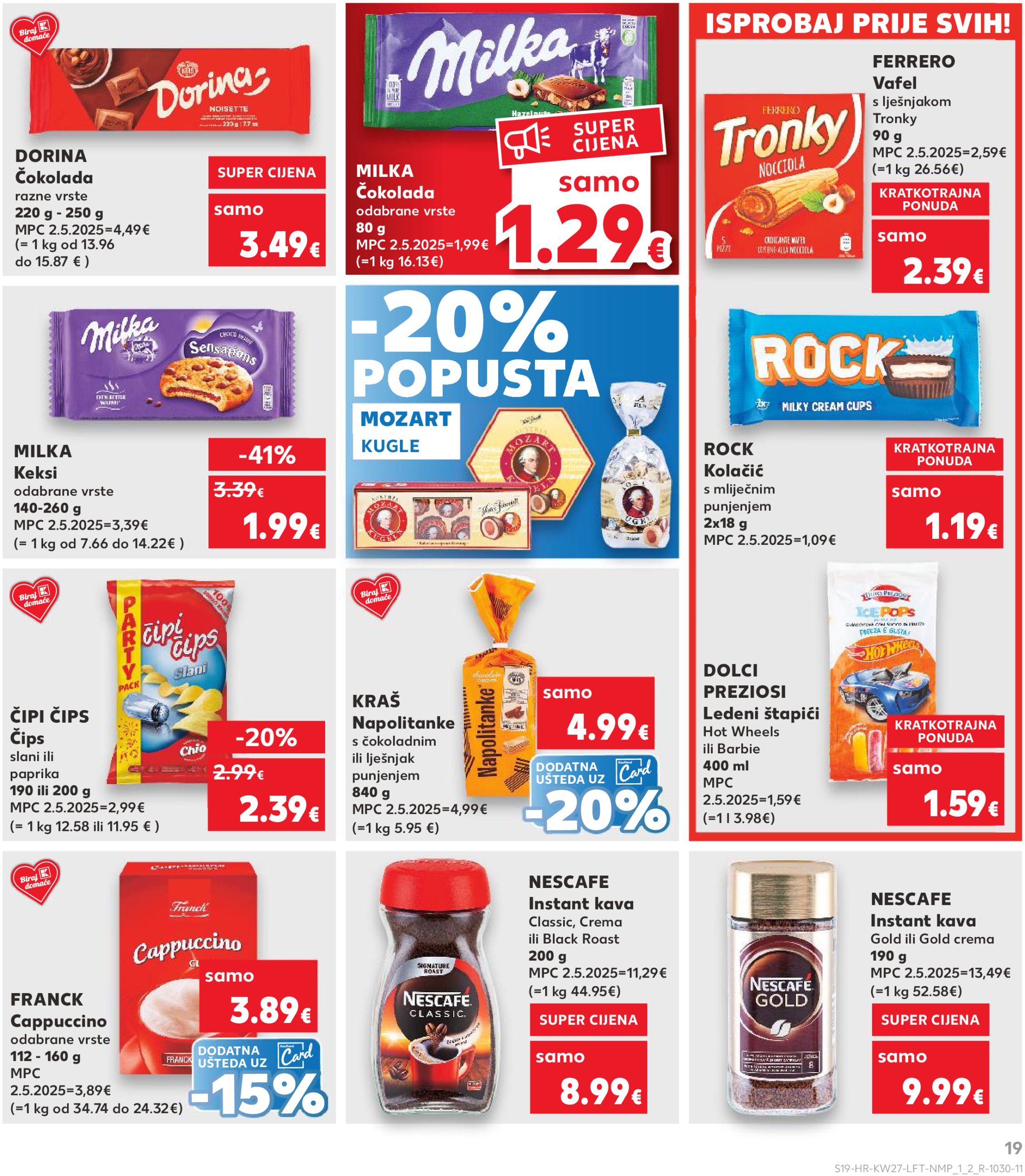 kaufland - Prelistajte katalog Kaufland, vrijedi od 02.07. do 08.07. - page: 19