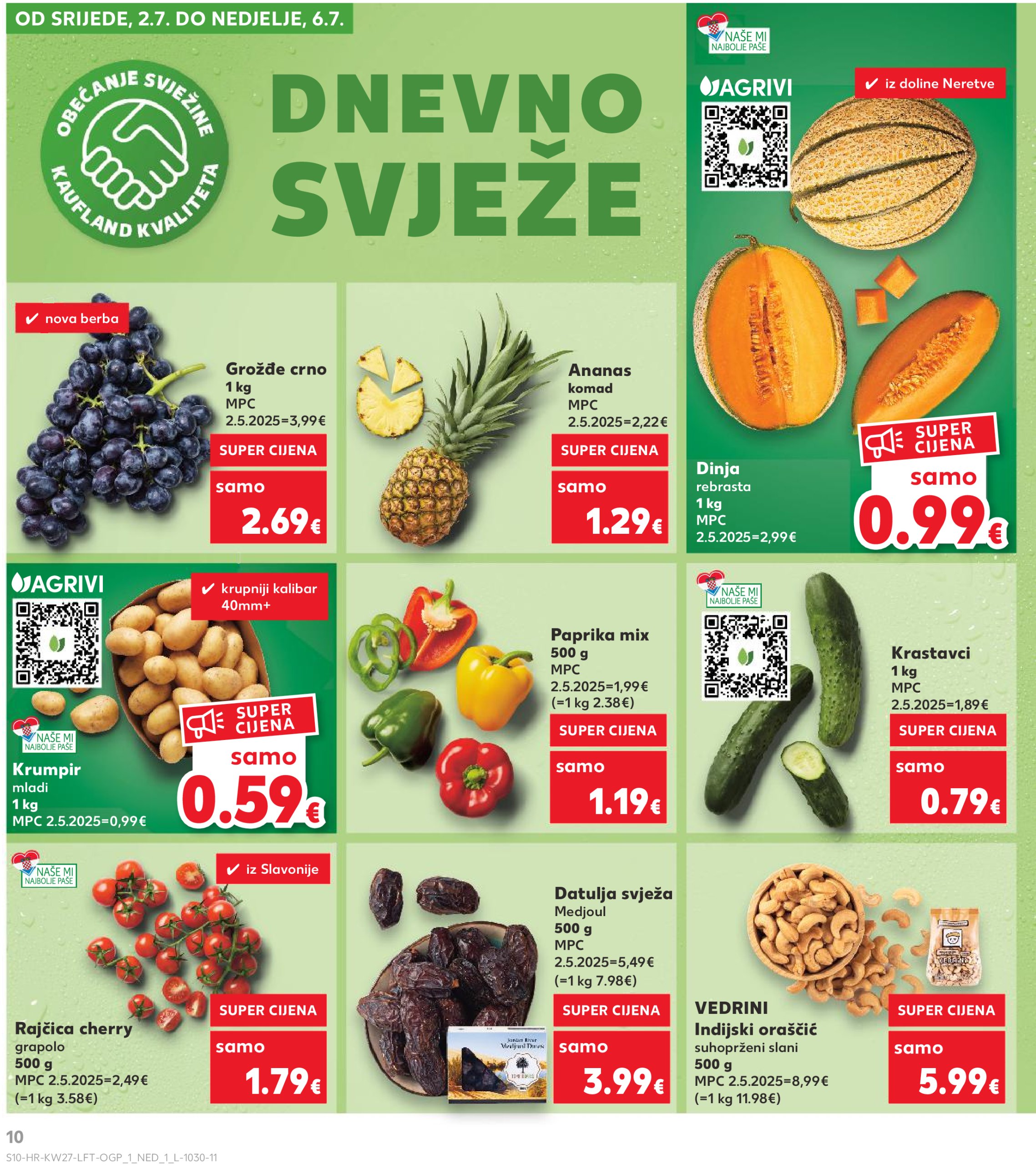 kaufland - Prelistajte katalog Kaufland, vrijedi od 02.07. do 08.07. - page: 10