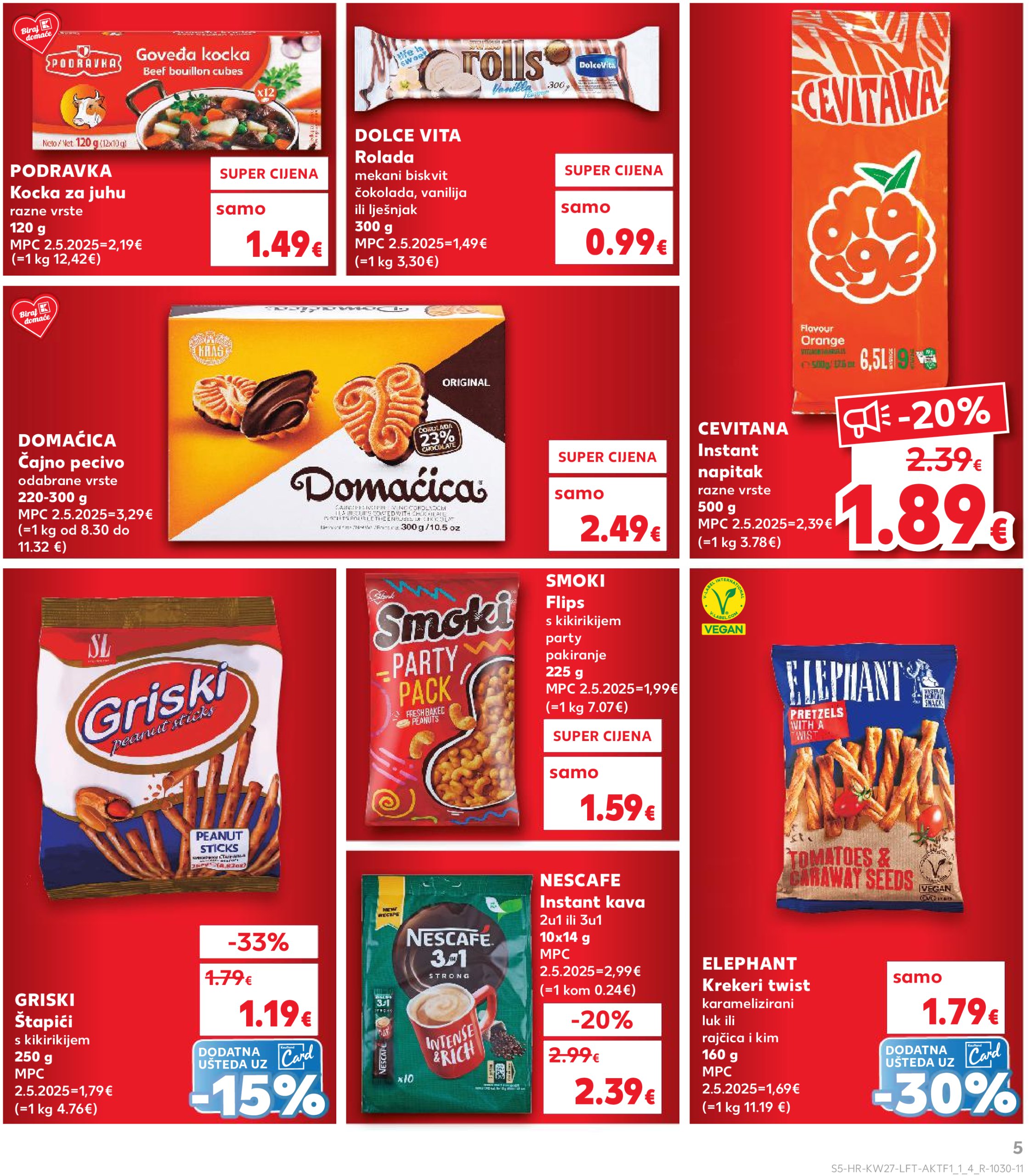 kaufland - Prelistajte katalog Kaufland, vrijedi od 02.07. do 08.07. - page: 5