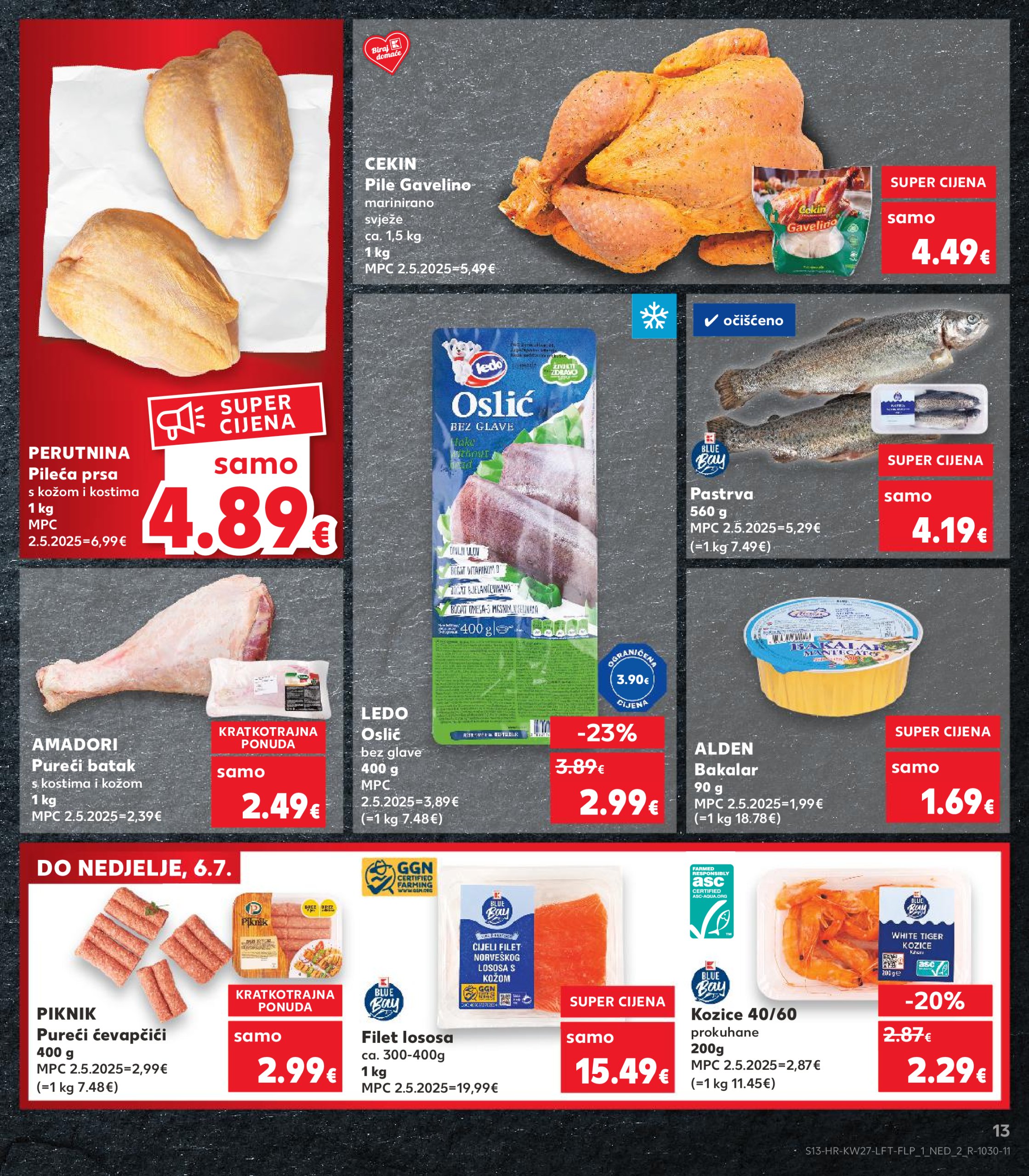 kaufland - Prelistajte katalog Kaufland, vrijedi od 02.07. do 08.07. - page: 13