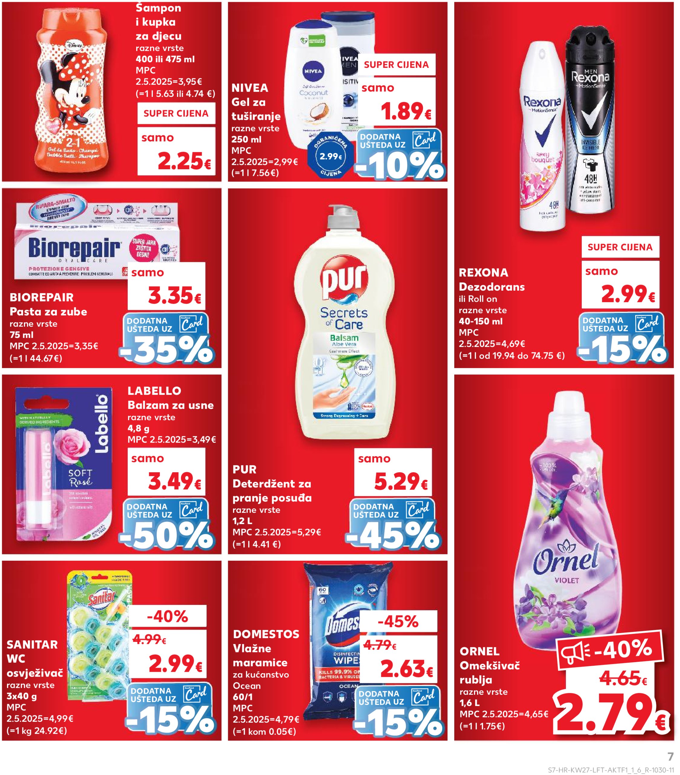 kaufland - Prelistajte katalog Kaufland, vrijedi od 02.07. do 08.07. - page: 7