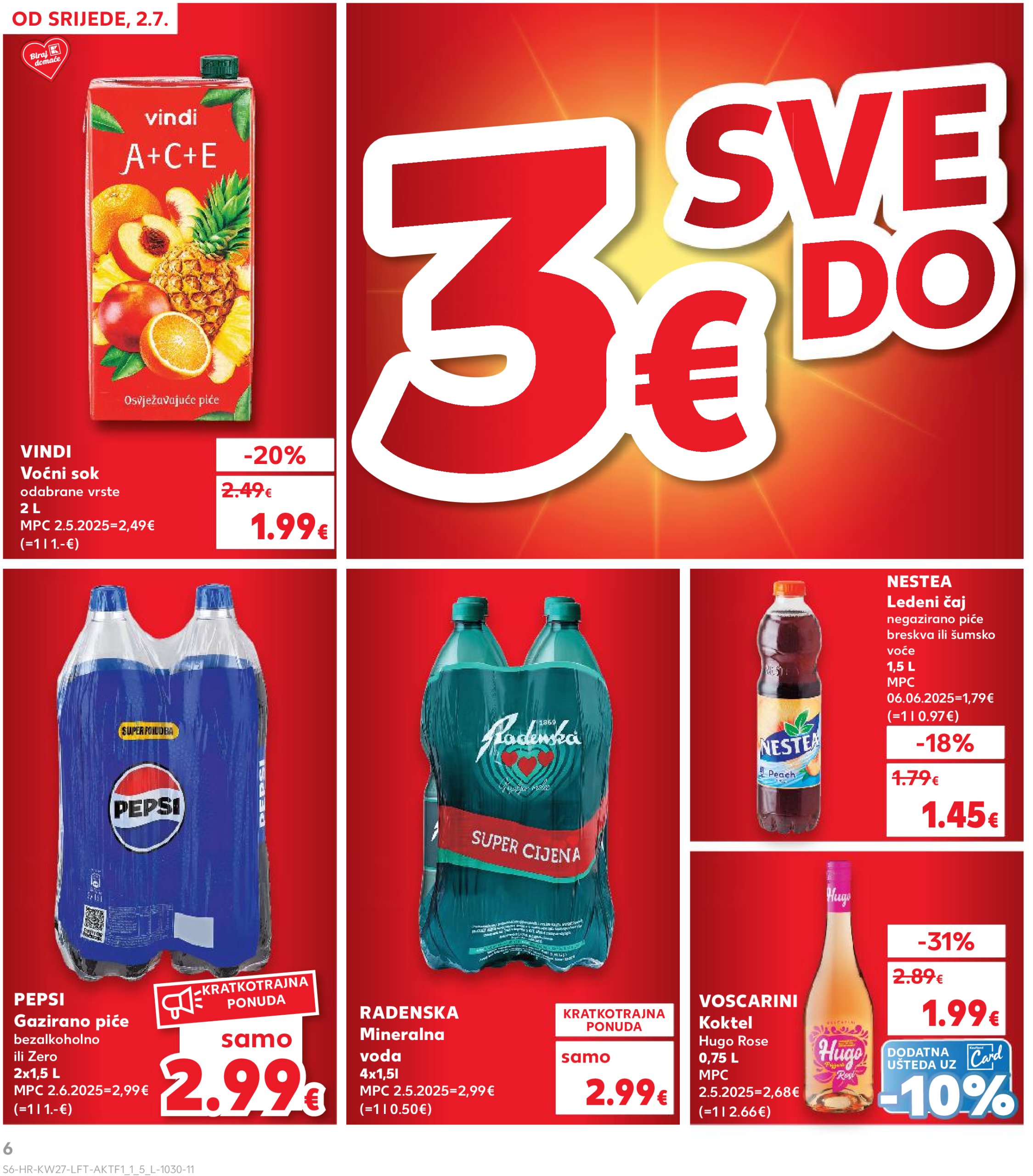 kaufland - Prelistajte katalog Kaufland, vrijedi od 02.07. do 08.07. - page: 6