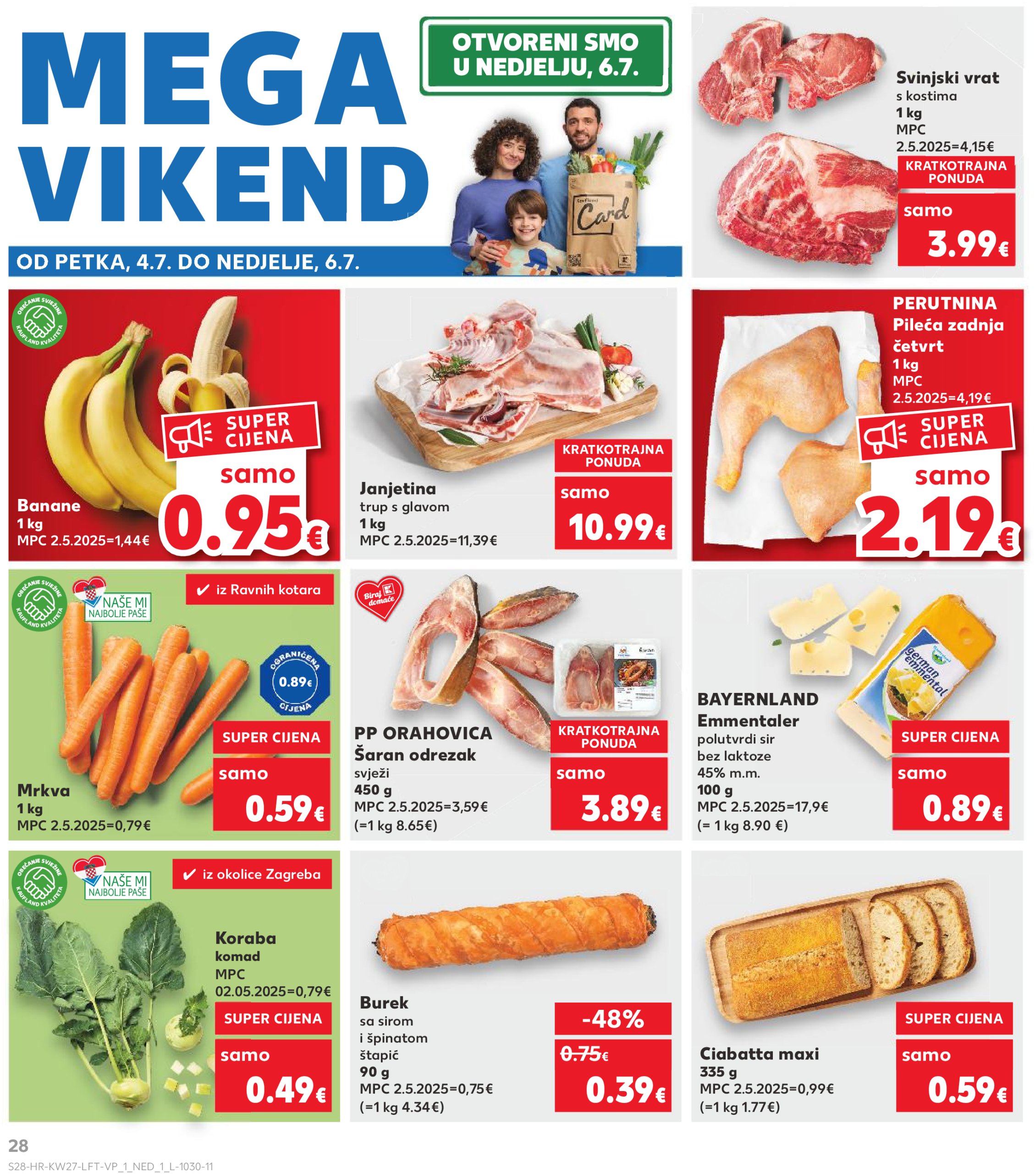 kaufland - Prelistajte katalog Kaufland, vrijedi od 02.07. do 08.07. - page: 28