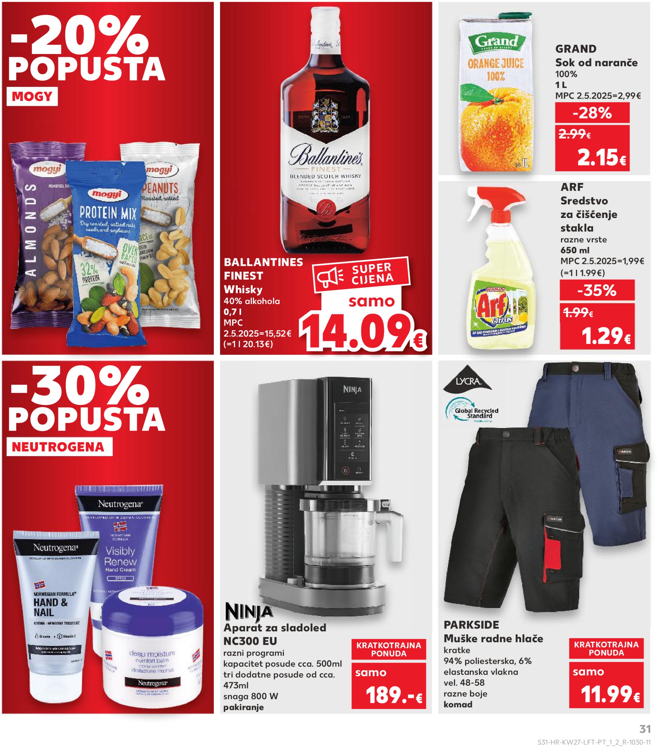 kaufland - Prelistajte katalog Kaufland, vrijedi od 02.07. do 08.07. - page: 31