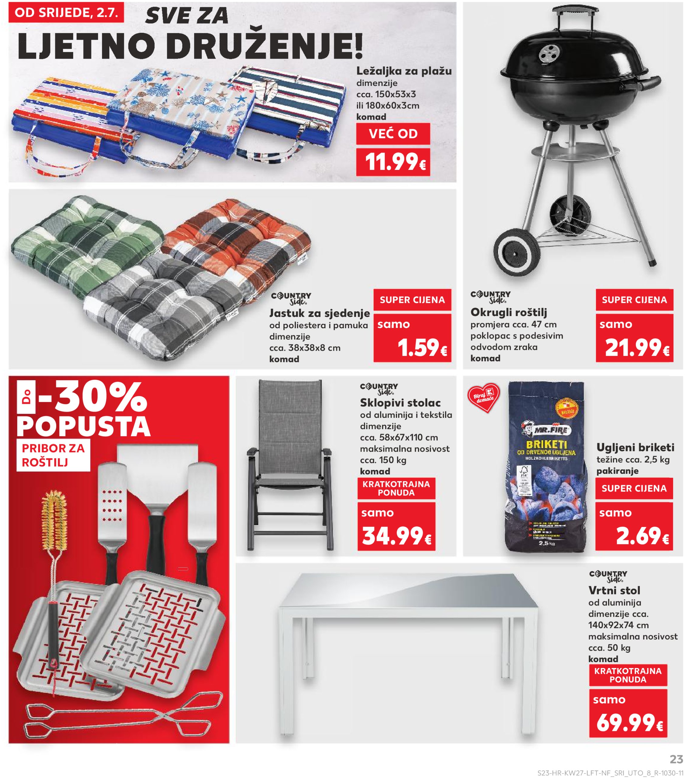 kaufland - Prelistajte katalog Kaufland, vrijedi od 02.07. do 08.07. - page: 23