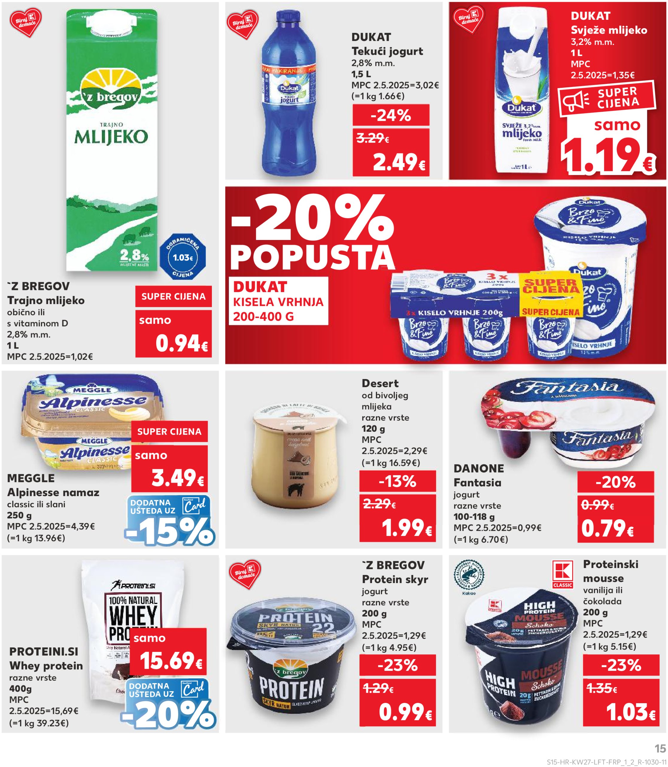 kaufland - Prelistajte katalog Kaufland, vrijedi od 02.07. do 08.07. - page: 15