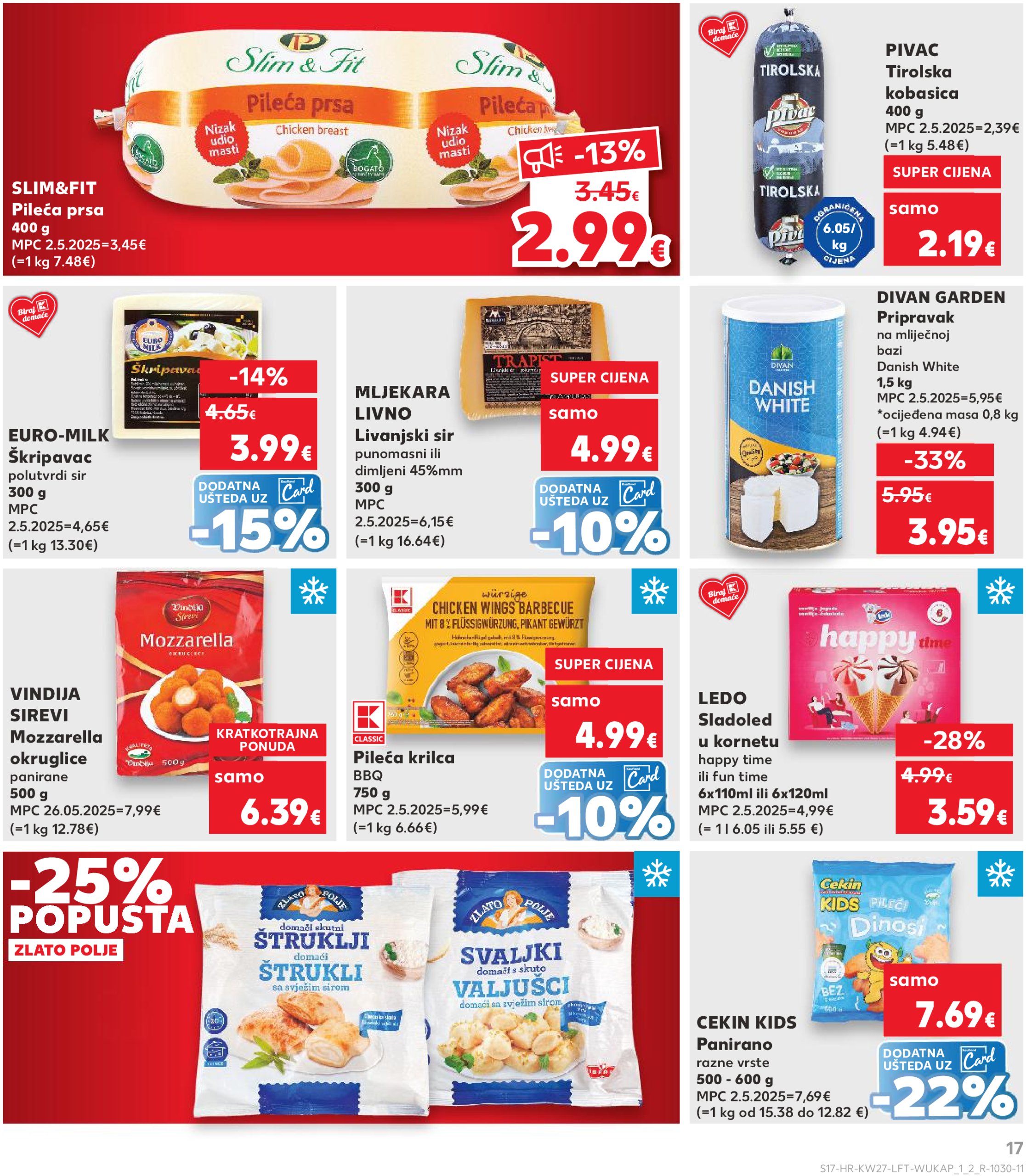 kaufland - Prelistajte katalog Kaufland, vrijedi od 02.07. do 08.07. - page: 17