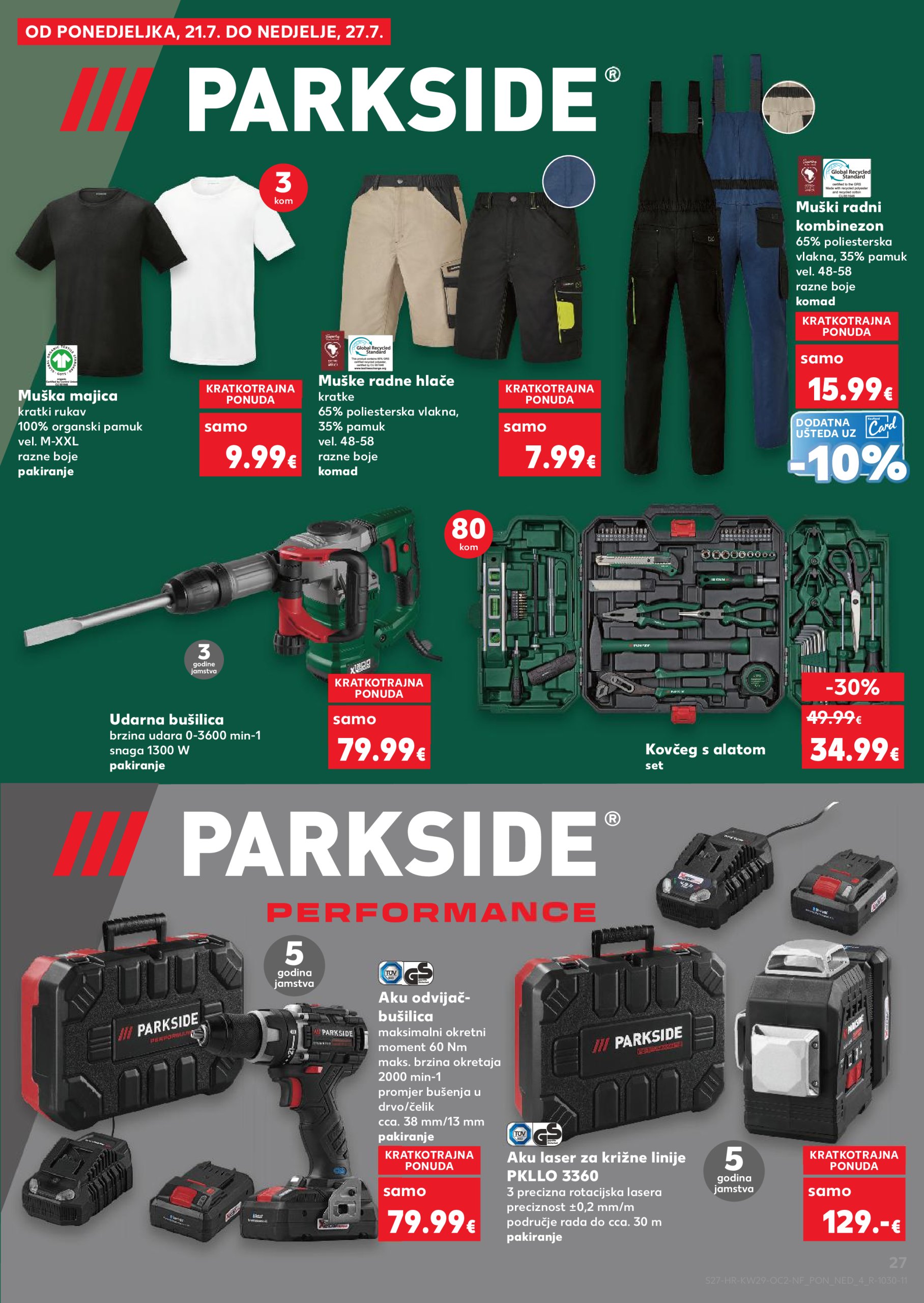 kaufland - Prelistajte katalog Kaufland - Neprehrambenih proizvoda, vrijedi od 16.07. do 22.07. - page: 27