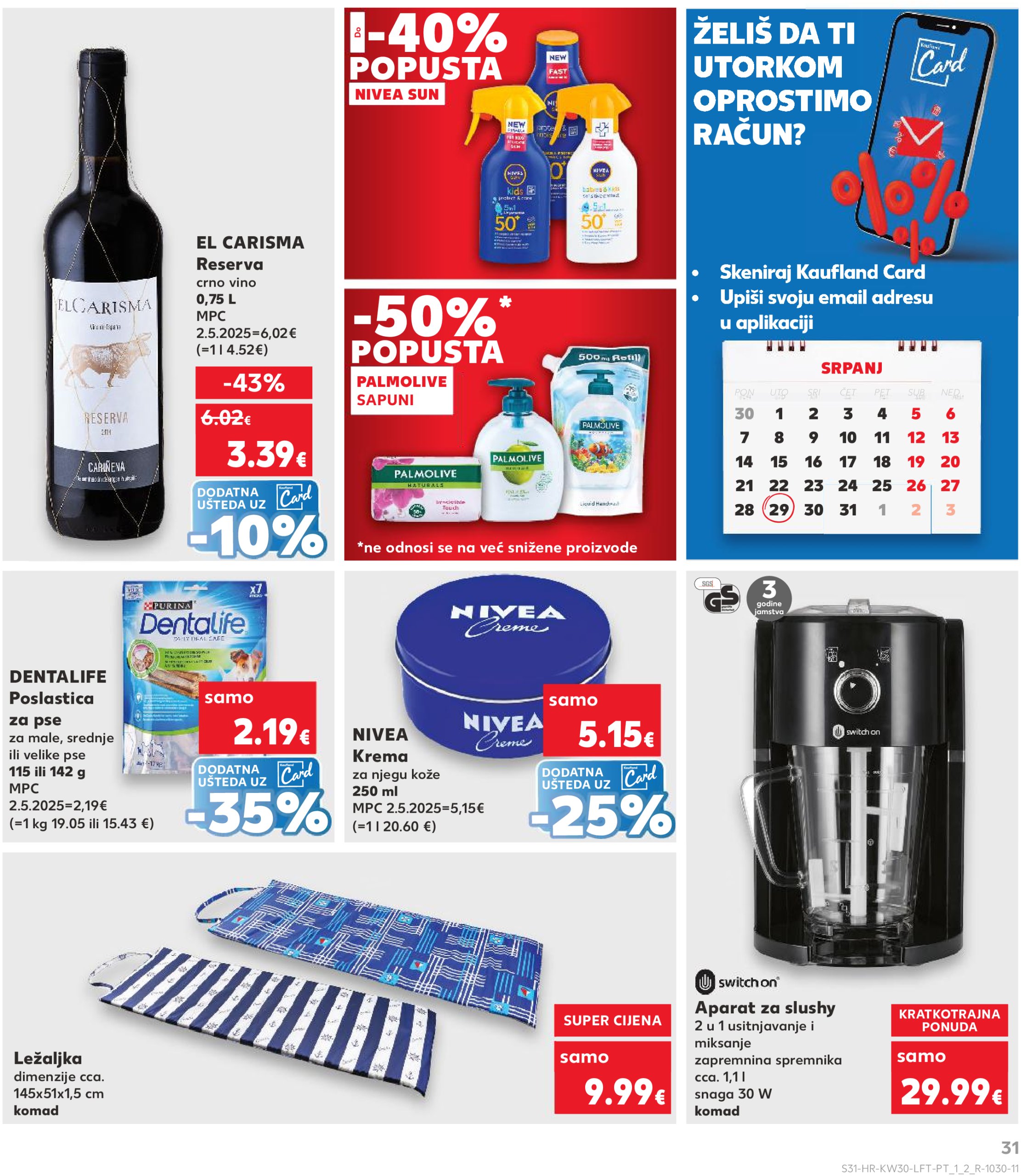 kaufland - Prelistajte katalog Kaufland, vrijedi od 23.07. do 29.07. - page: 31