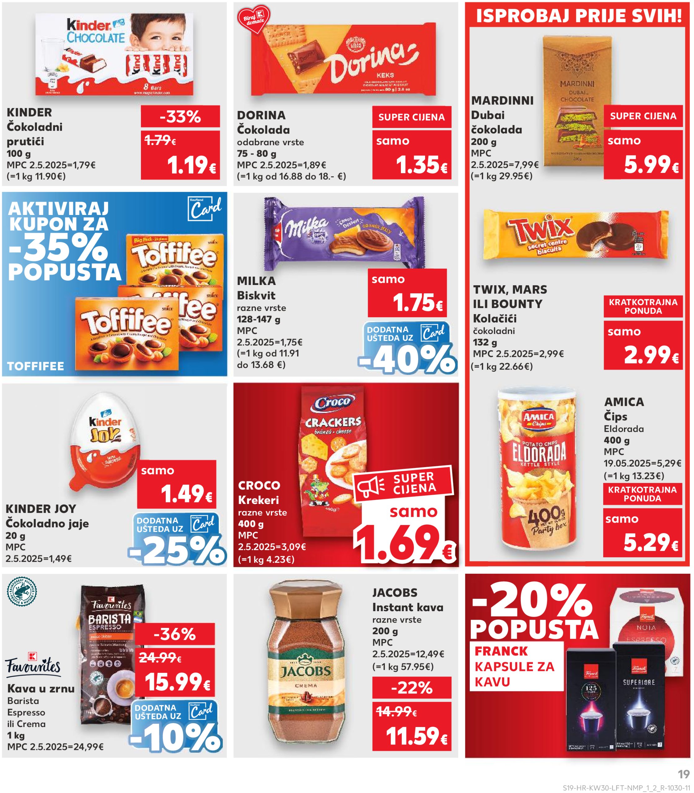 kaufland - Prelistajte katalog Kaufland, vrijedi od 23.07. do 29.07. - page: 19