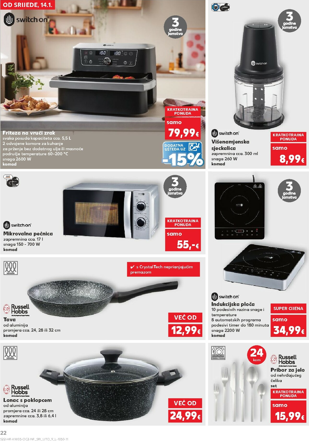 kaufland - Prelistajte katalog Kaufland - Neprehrambenih proizvoda, vrijedi od 14.01. do 20.01. - page: 22
