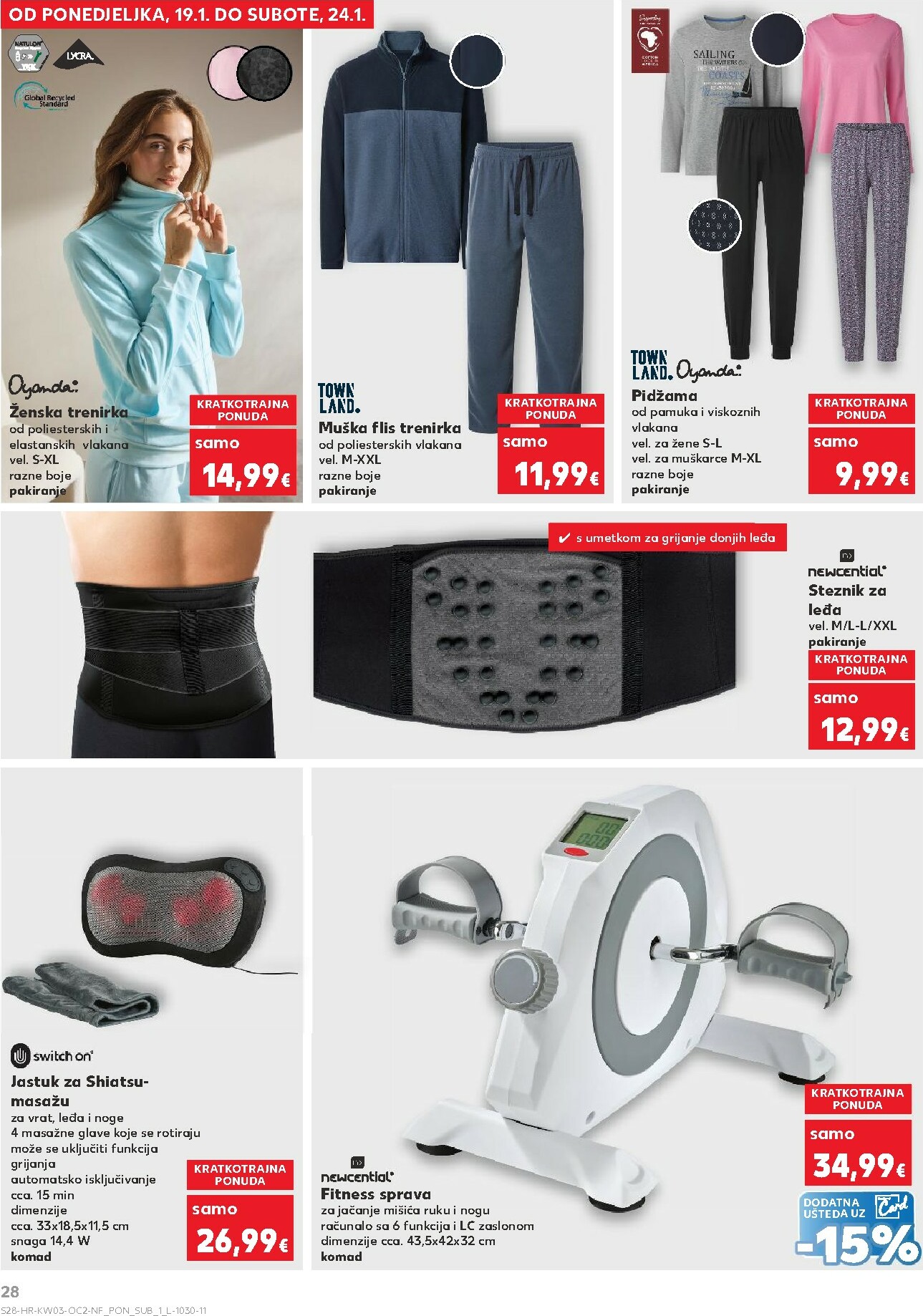 kaufland - Prelistajte katalog Kaufland - Neprehrambenih proizvoda, vrijedi od 14.01. do 20.01. - page: 28
