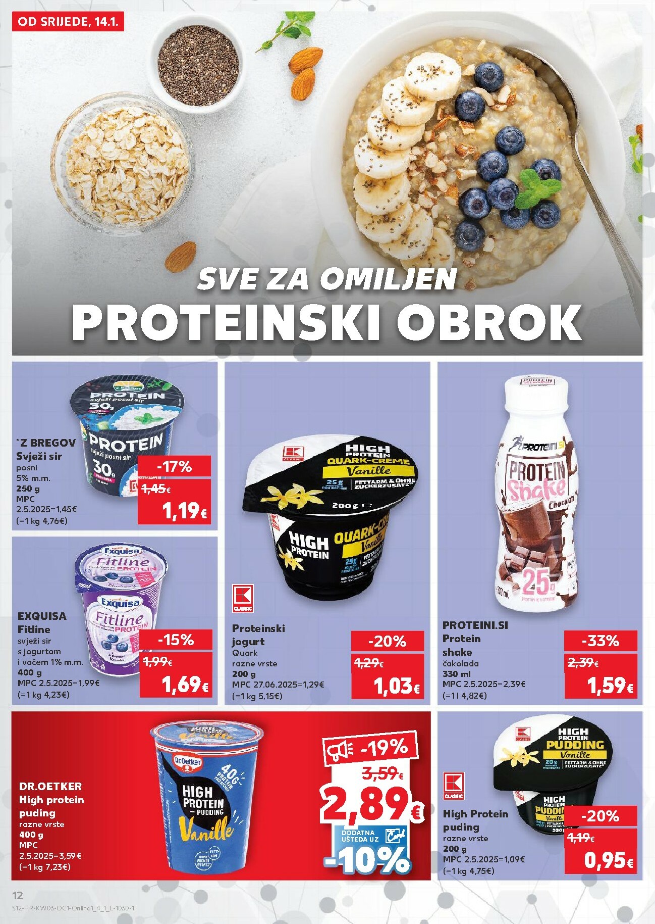 kaufland - Prelistajte katalog Kaufland - Želiš još bogatiju ponudu, vrijedi od 14.01. do 20.01. - page: 12