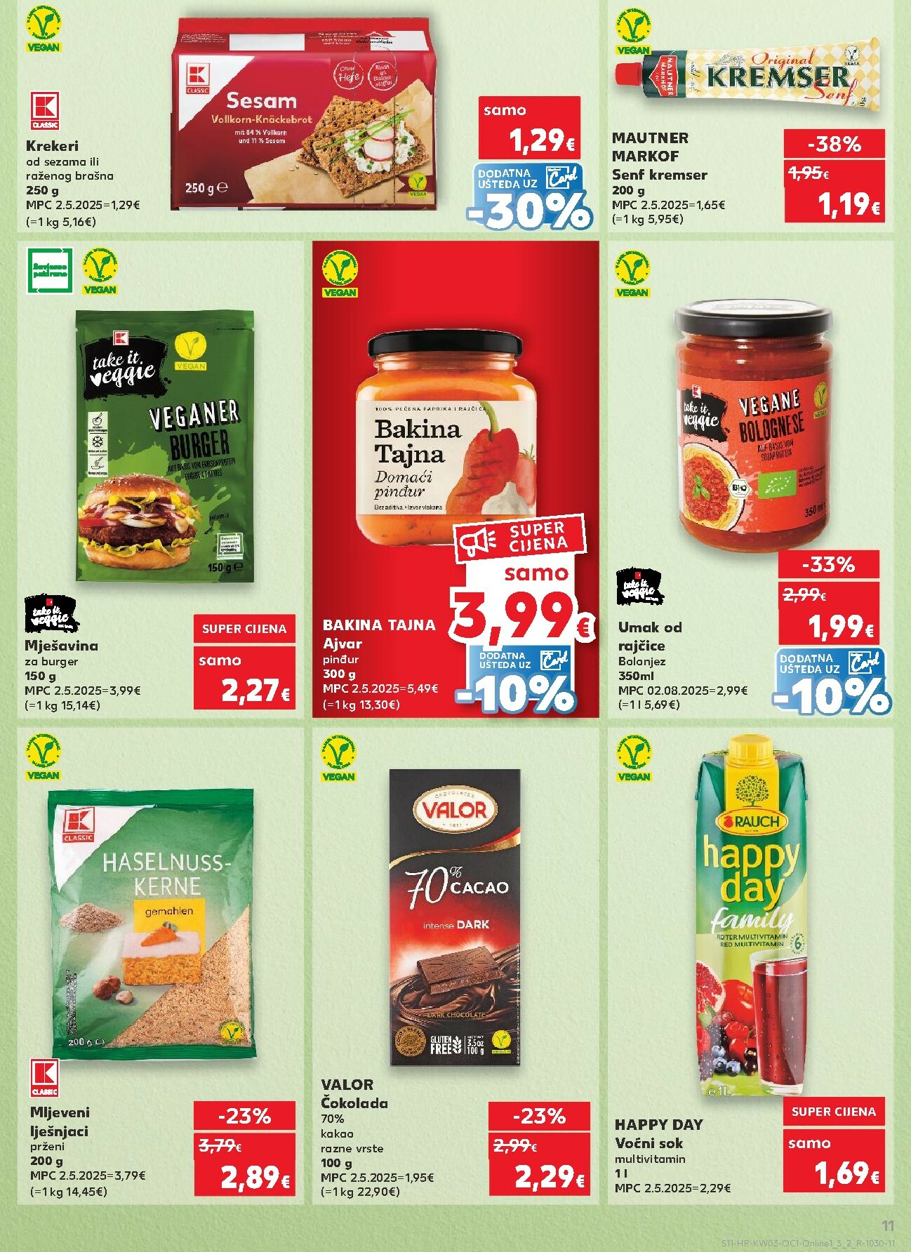 kaufland - Prelistajte katalog Kaufland - Želiš još bogatiju ponudu, vrijedi od 14.01. do 20.01. - page: 11