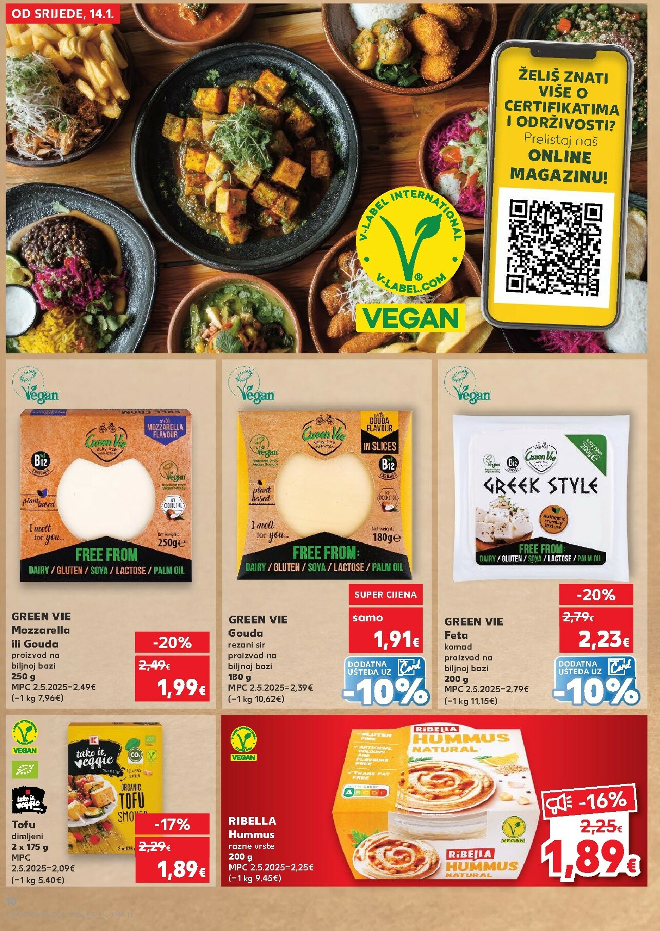 kaufland - Prelistajte katalog Kaufland - Želiš još bogatiju ponudu, vrijedi od 14.01. do 20.01. - page: 10