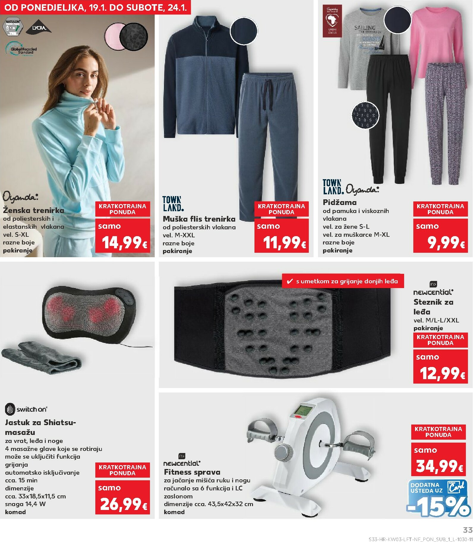 kaufland - Prelistajte katalog Kaufland, vrijedi od 14.01. do 20.01. - page: 33