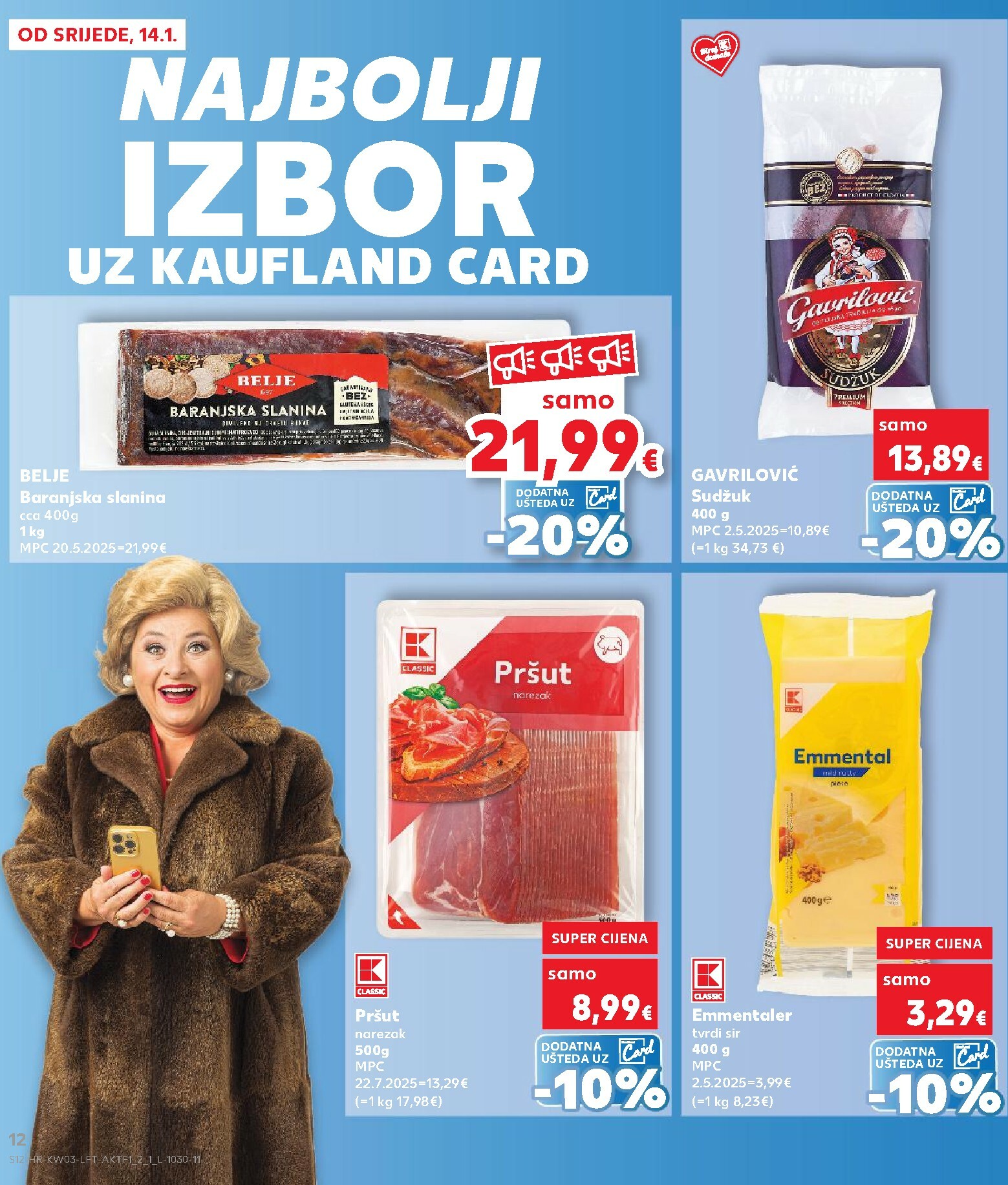 kaufland - Prelistajte katalog Kaufland, vrijedi od 14.01. do 20.01. - page: 12