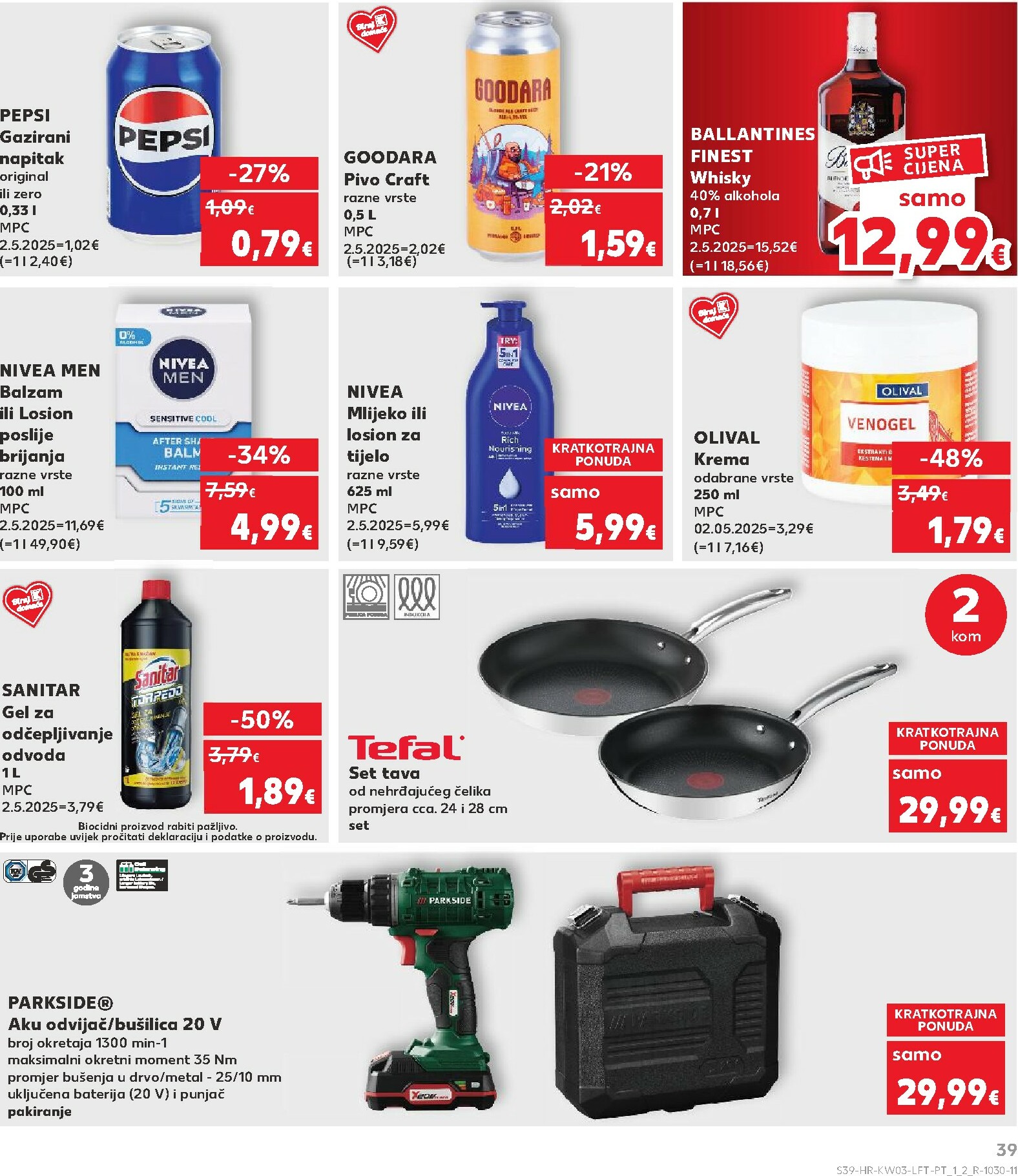 kaufland - Prelistajte katalog Kaufland, vrijedi od 14.01. do 20.01. - page: 39