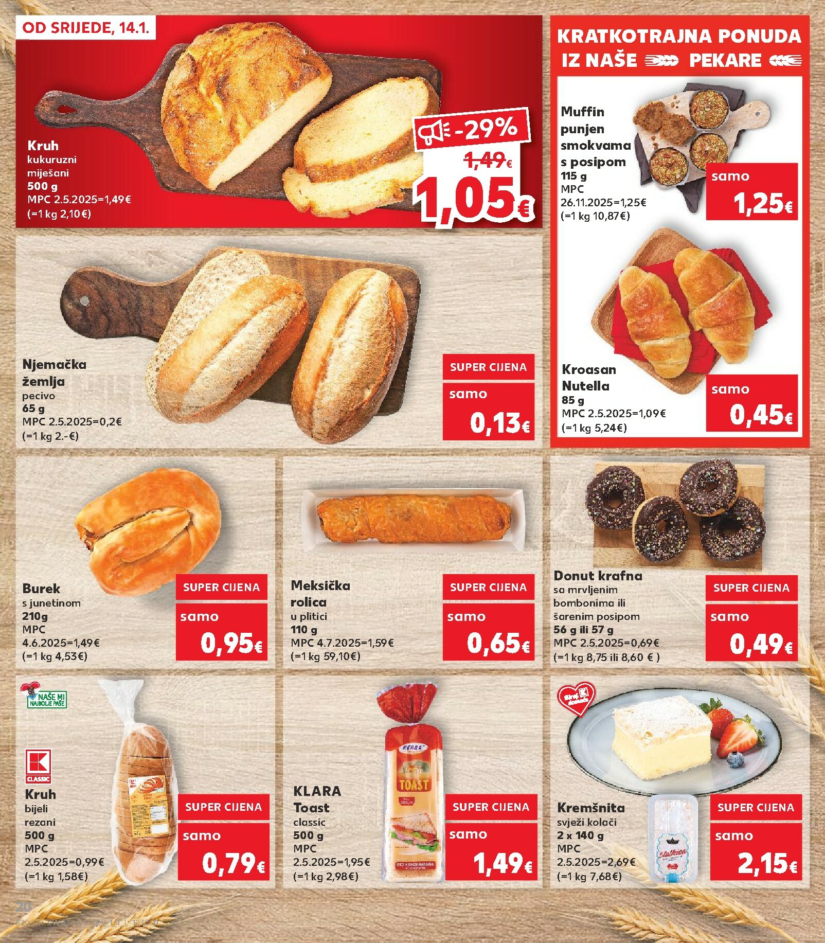 kaufland - Prelistajte katalog Kaufland, vrijedi od 14.01. do 20.01. - page: 20