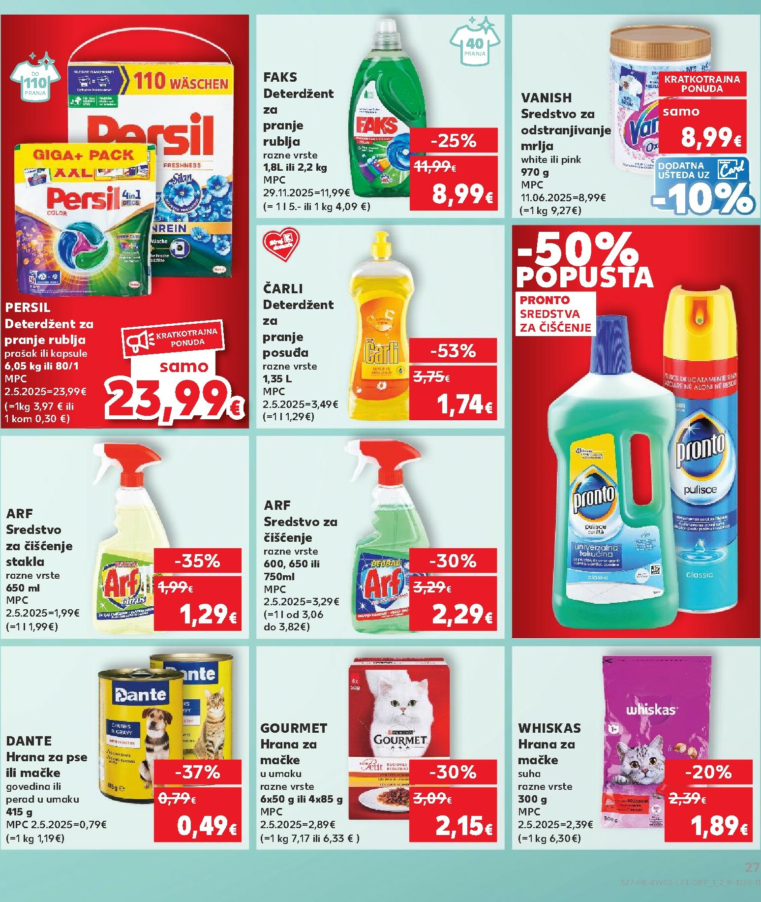 kaufland - Prelistajte katalog Kaufland, vrijedi od 14.01. do 20.01. - page: 27