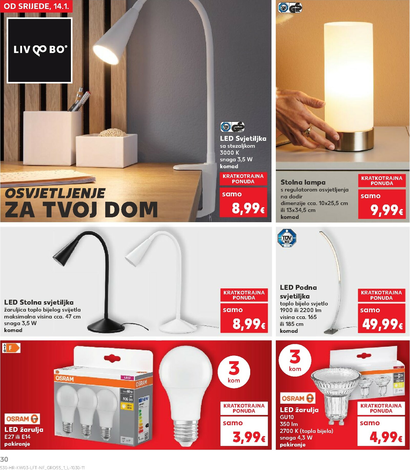 kaufland - Prelistajte katalog Kaufland, vrijedi od 14.01. do 20.01. - page: 30