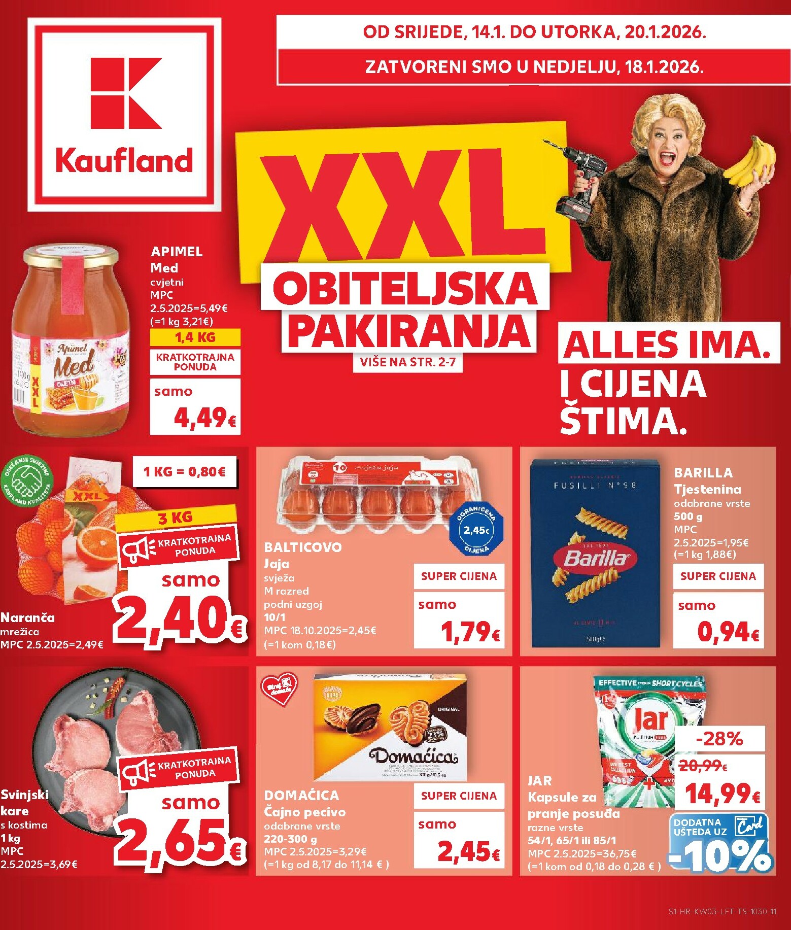 kaufland - Prelistajte katalog Kaufland, vrijedi od 14.01. do 20.01.