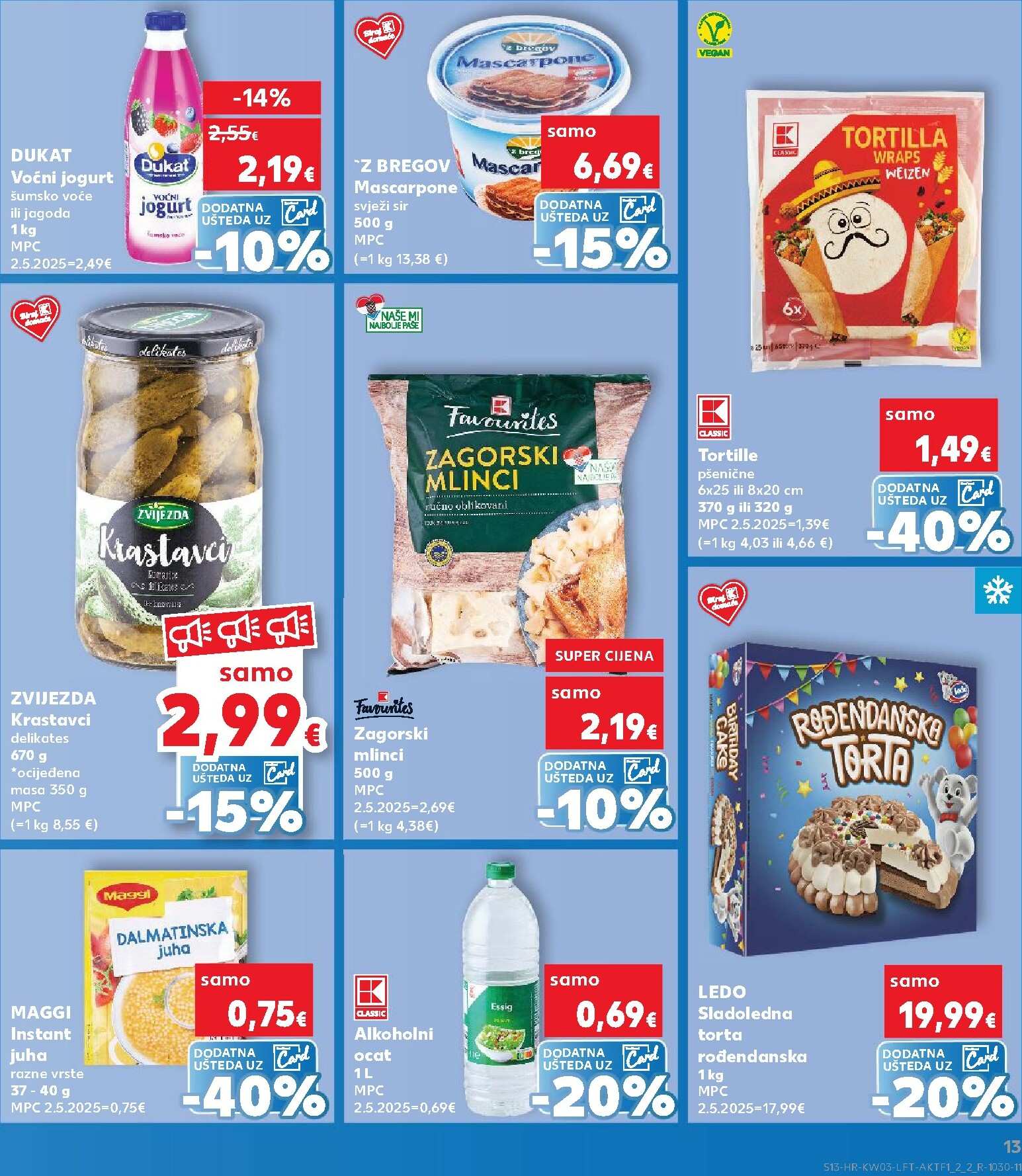 kaufland - Prelistajte katalog Kaufland, vrijedi od 14.01. do 20.01. - page: 13