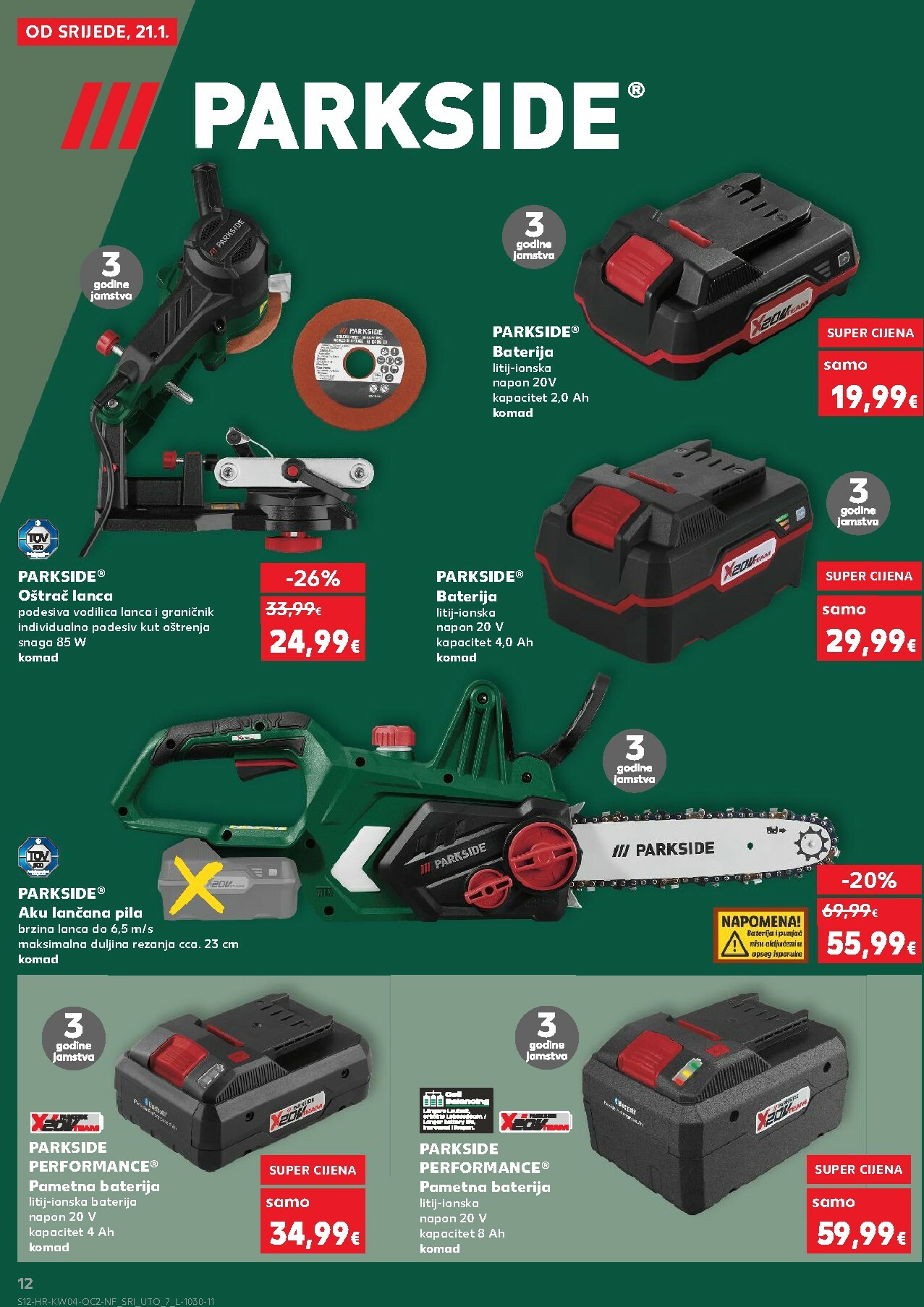 kaufland - Prelistajte katalog Kaufland - Neprehrambenih proizvoda, vrijedi od 21.01. do 27.01. - page: 12