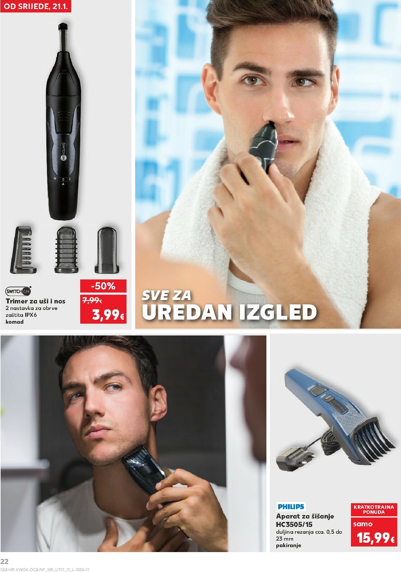 kaufland - Prelistajte katalog Kaufland - Neprehrambenih proizvoda, vrijedi od 21.01. do 27.01. - page: 22