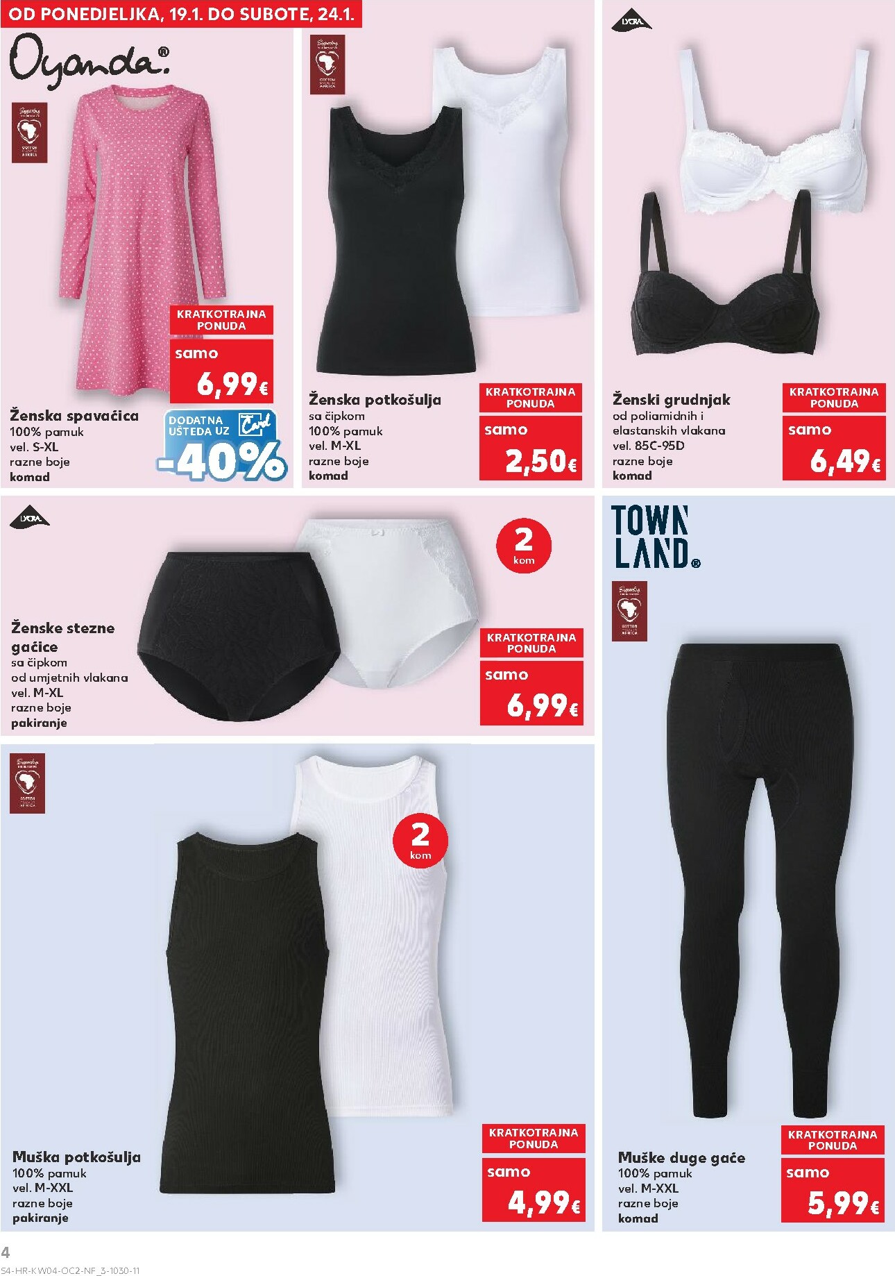 kaufland - Prelistajte katalog Kaufland - Neprehrambenih proizvoda, vrijedi od 21.01. do 27.01. - page: 4