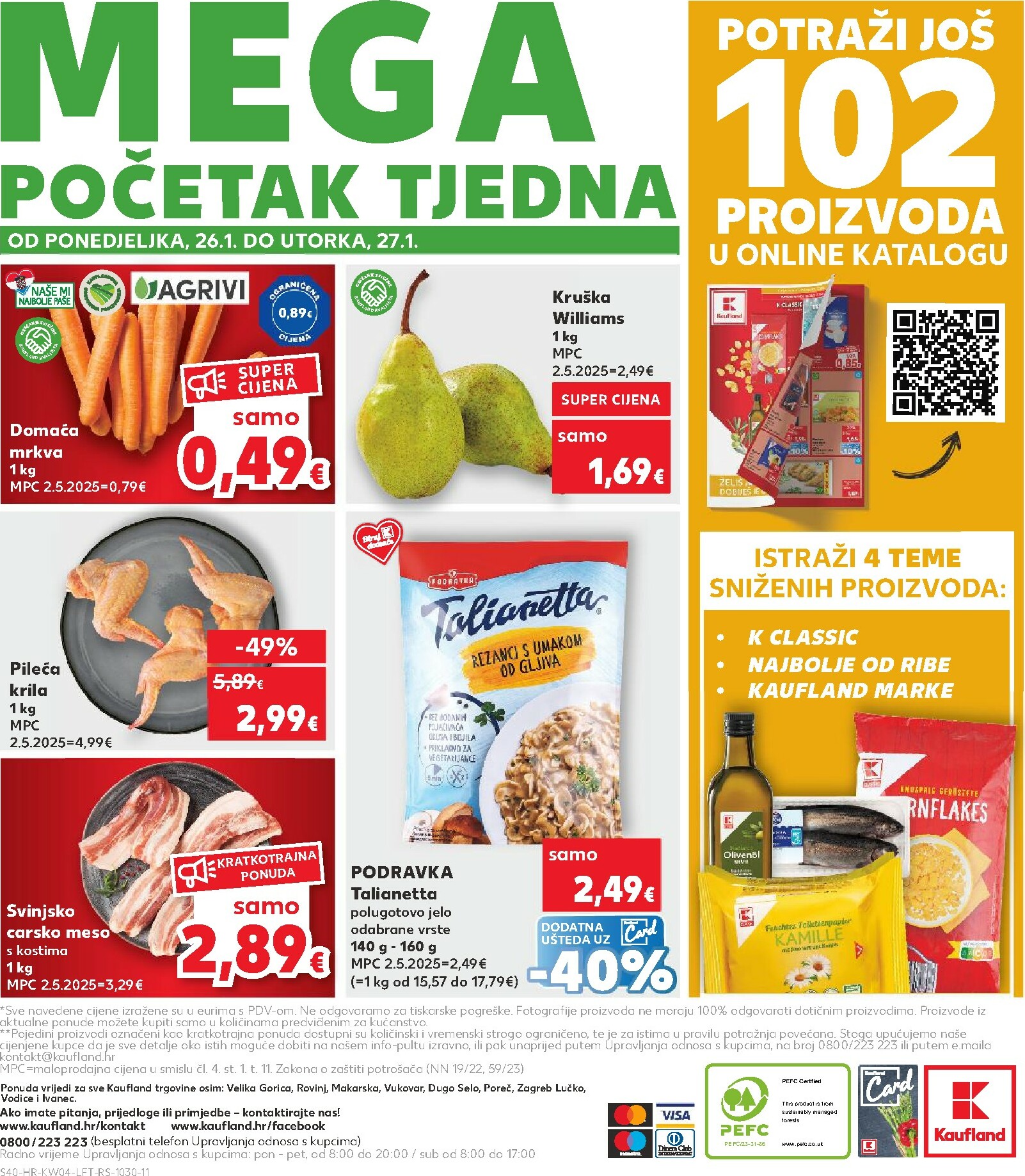 kaufland - Prelistajte katalog Kaufland, vrijedi od 21.01. do 27.01. - page: 40