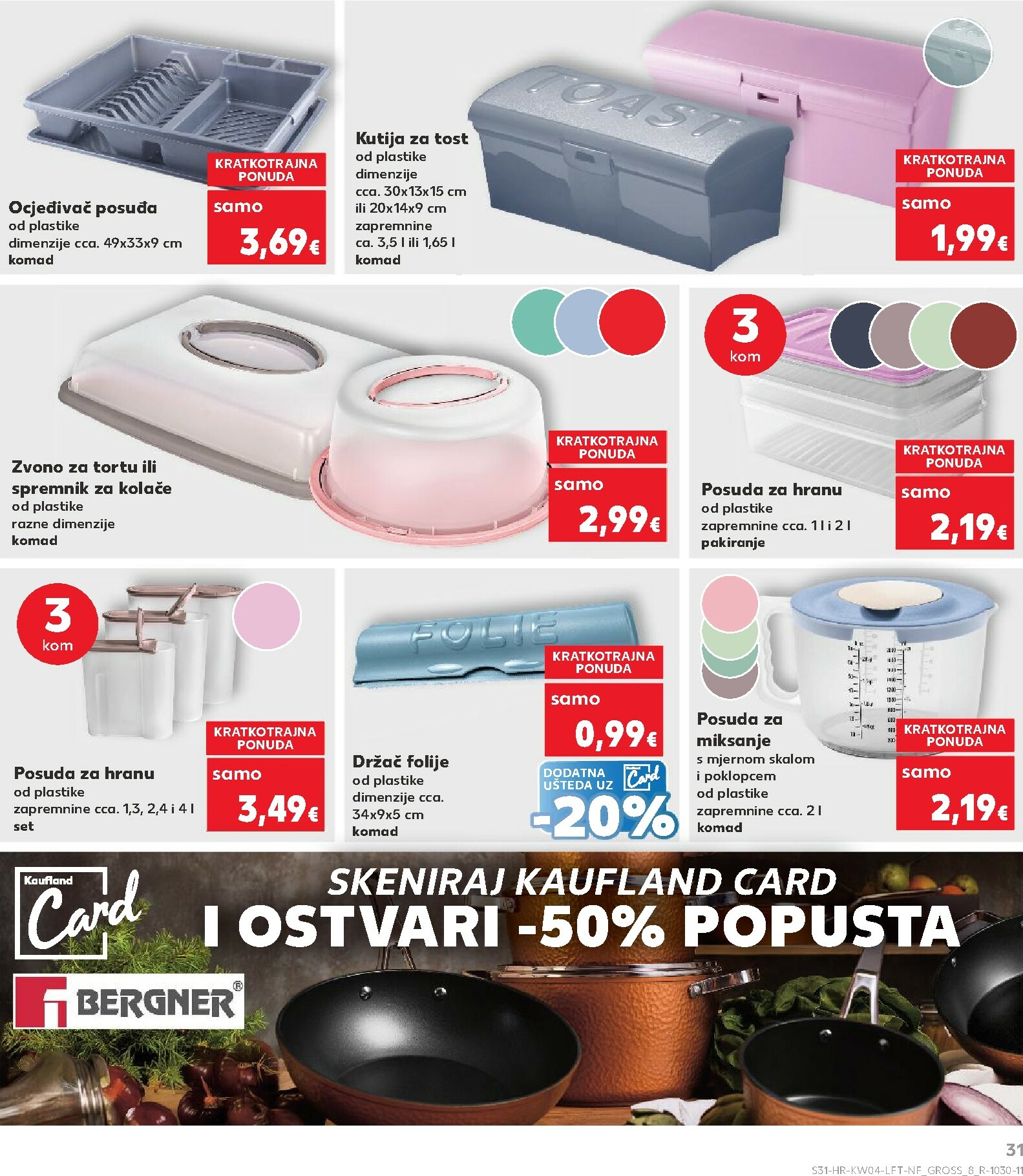 kaufland - Prelistajte katalog Kaufland, vrijedi od 21.01. do 27.01. - page: 31
