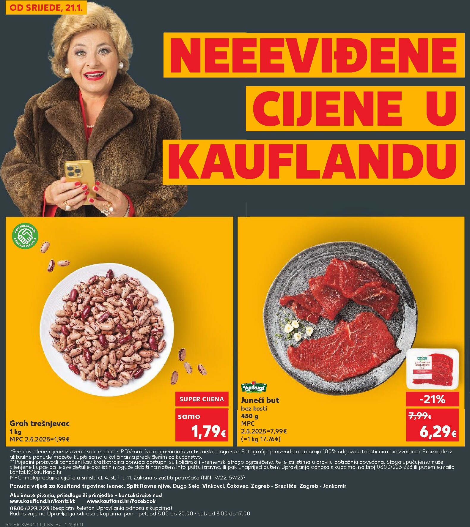 kaufland - Prelistajte katalog Kaufland - Cijene, vrijedi od 21.01. do 27.01. - page: 4