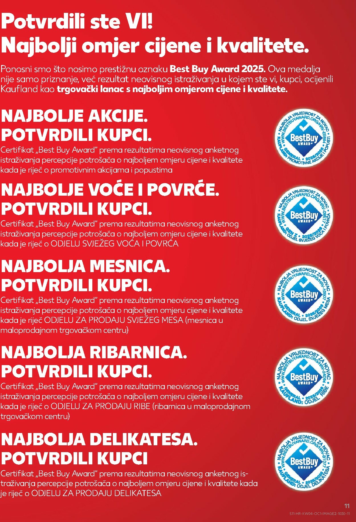 kaufland - Prelistajte katalog Kaufland - Želiš još bogatiju ponudu, vrijedi od 21.01. do 27.01. - page: 11