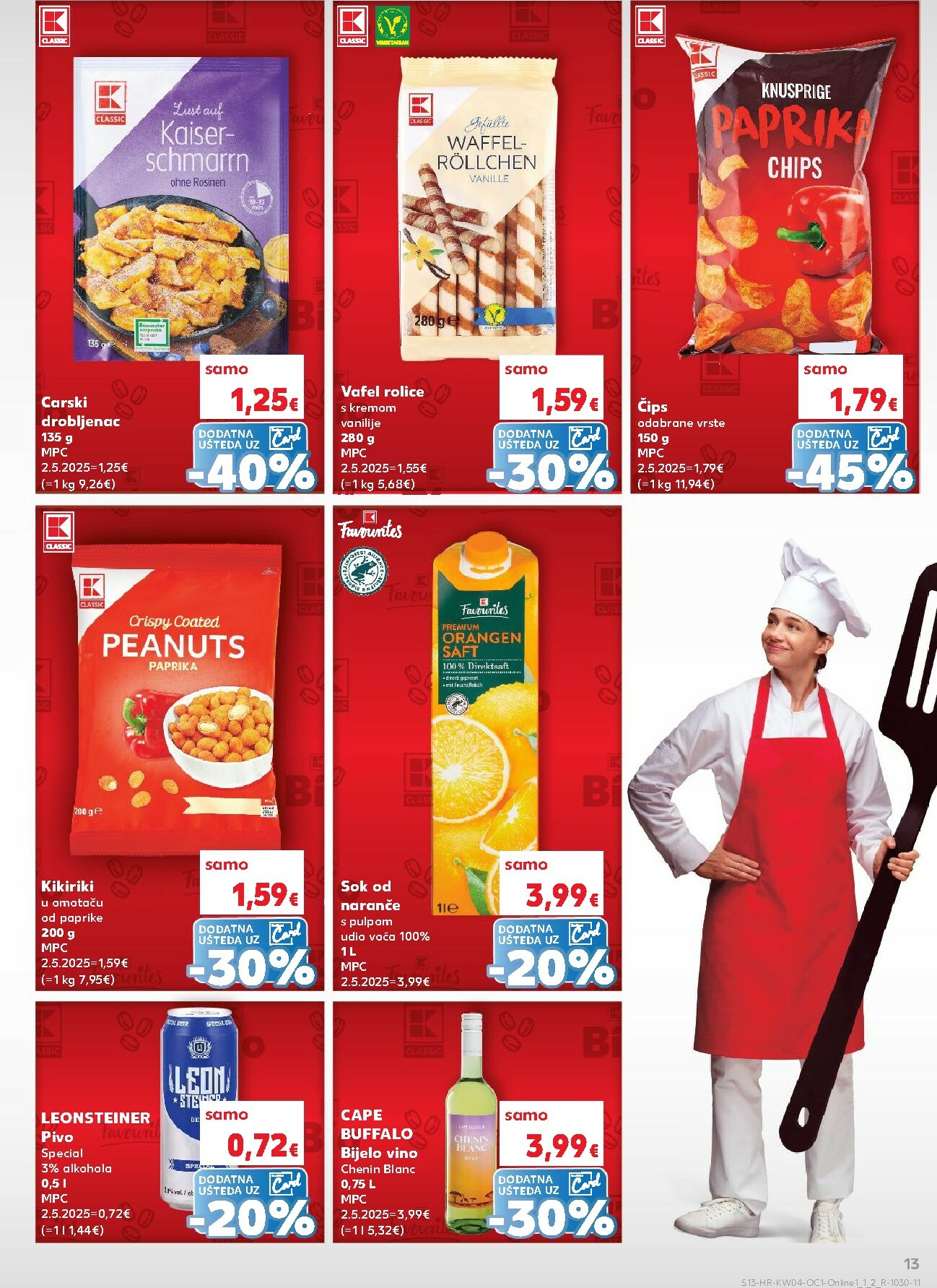 kaufland - Prelistajte katalog Kaufland - Želiš još bogatiju ponudu, vrijedi od 21.01. do 27.01. - page: 13