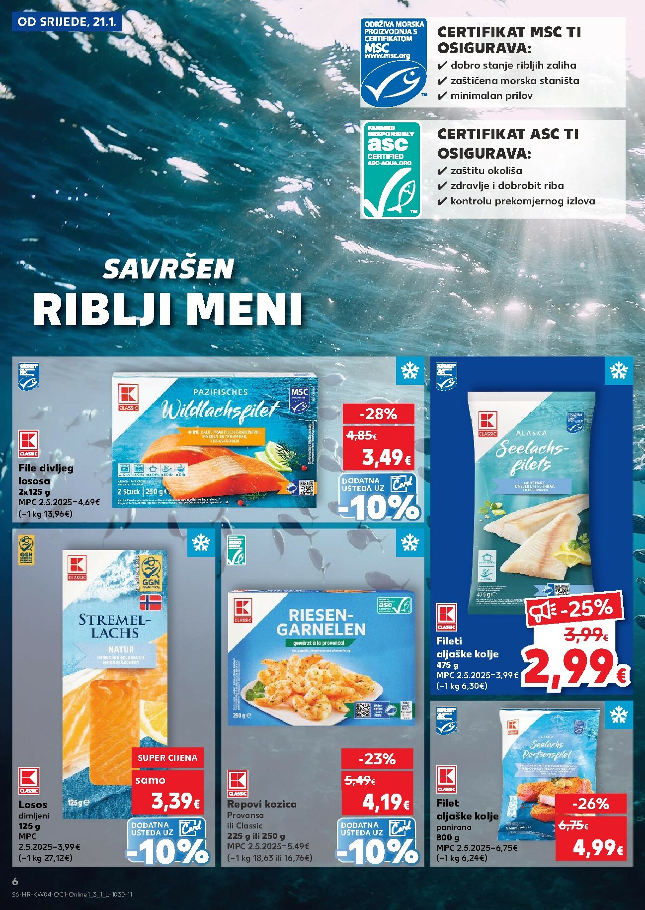 kaufland - Prelistajte katalog Kaufland - Želiš još bogatiju ponudu, vrijedi od 21.01. do 27.01. - page: 6