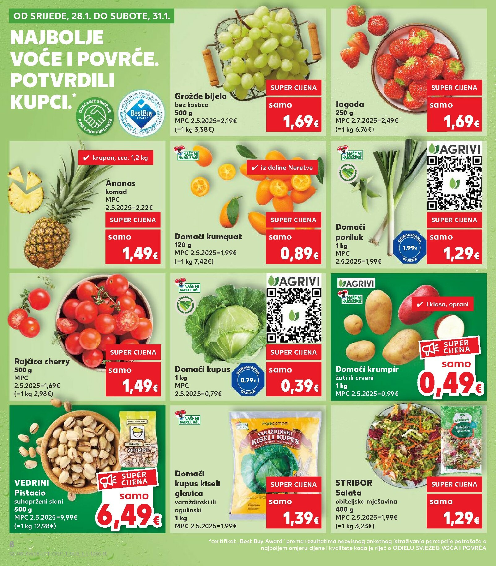 kaufland - Prelistajte katalog Kaufland, vrijedi od 28.01. do 03.02. - page: 8