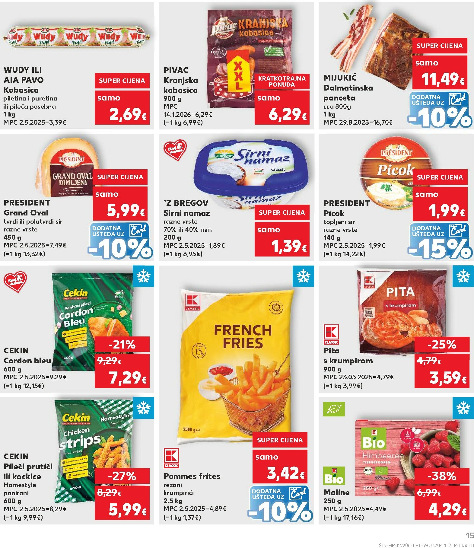 kaufland - Prelistajte katalog Kaufland, vrijedi od 28.01. do 03.02. - page: 15