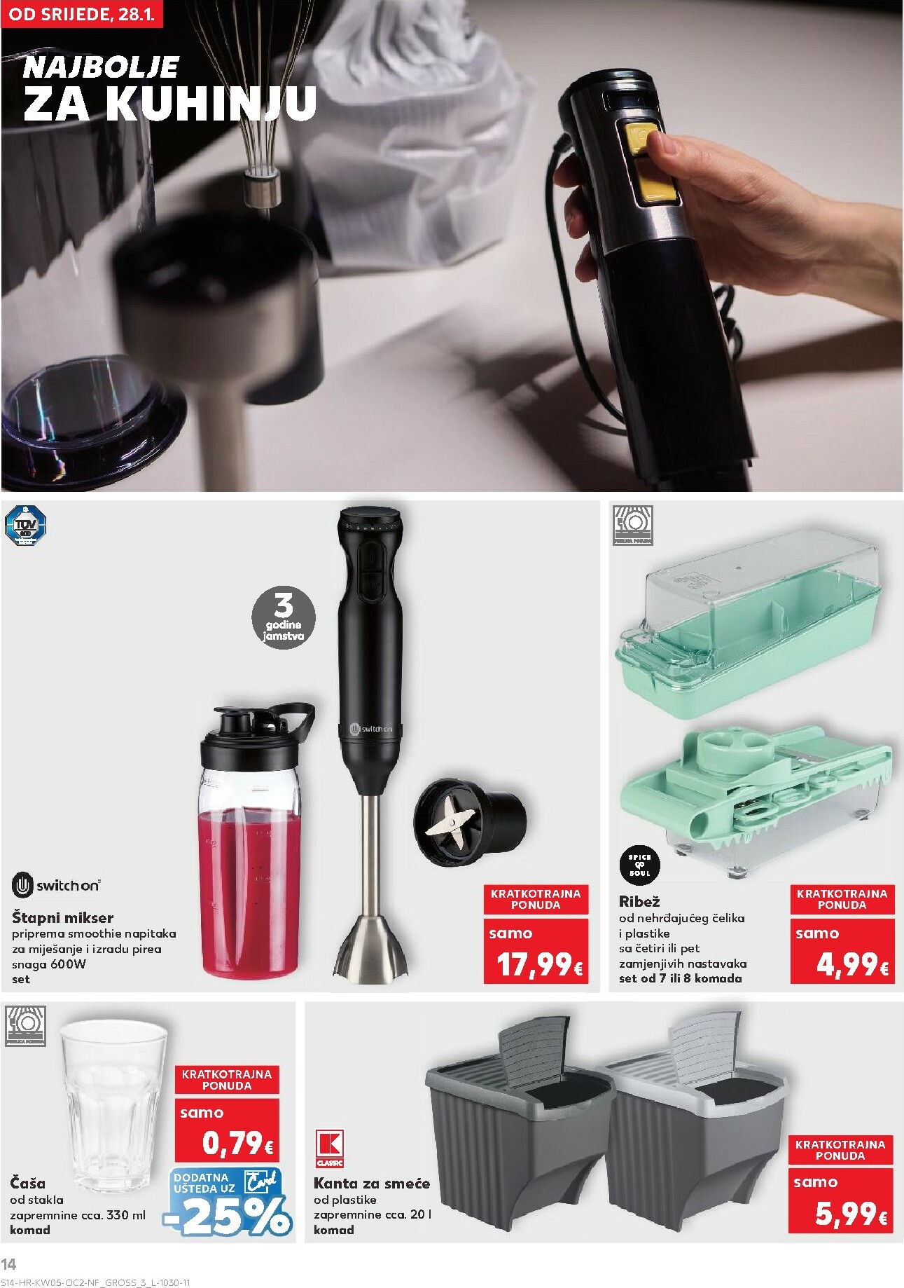 kaufland - Prelistajte katalog Kaufland - Neprehrambenih proizvoda, vrijedi od 28.01. do 03.02. - page: 14