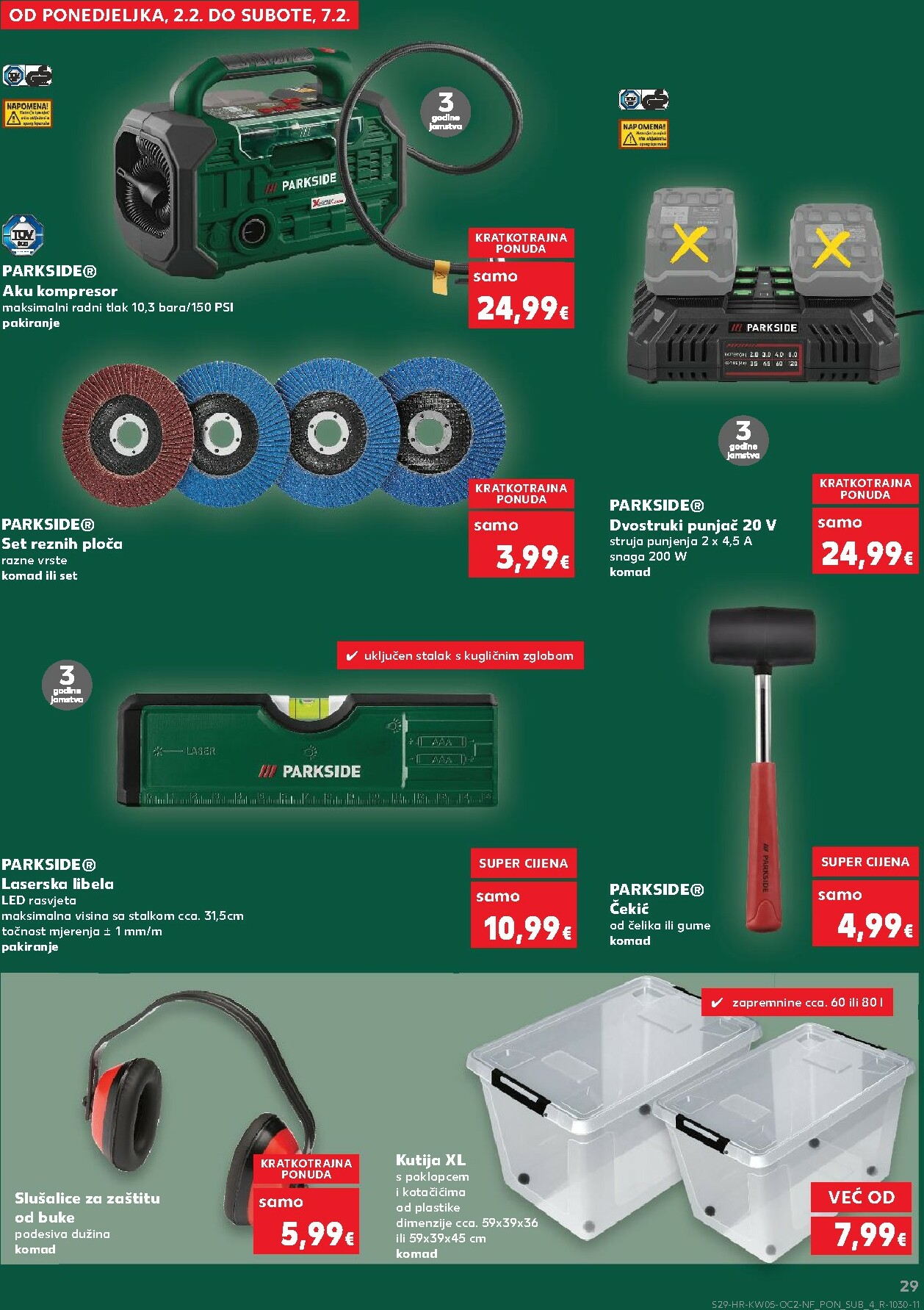 kaufland - Prelistajte katalog Kaufland - Neprehrambenih proizvoda, vrijedi od 28.01. do 03.02. - page: 29
