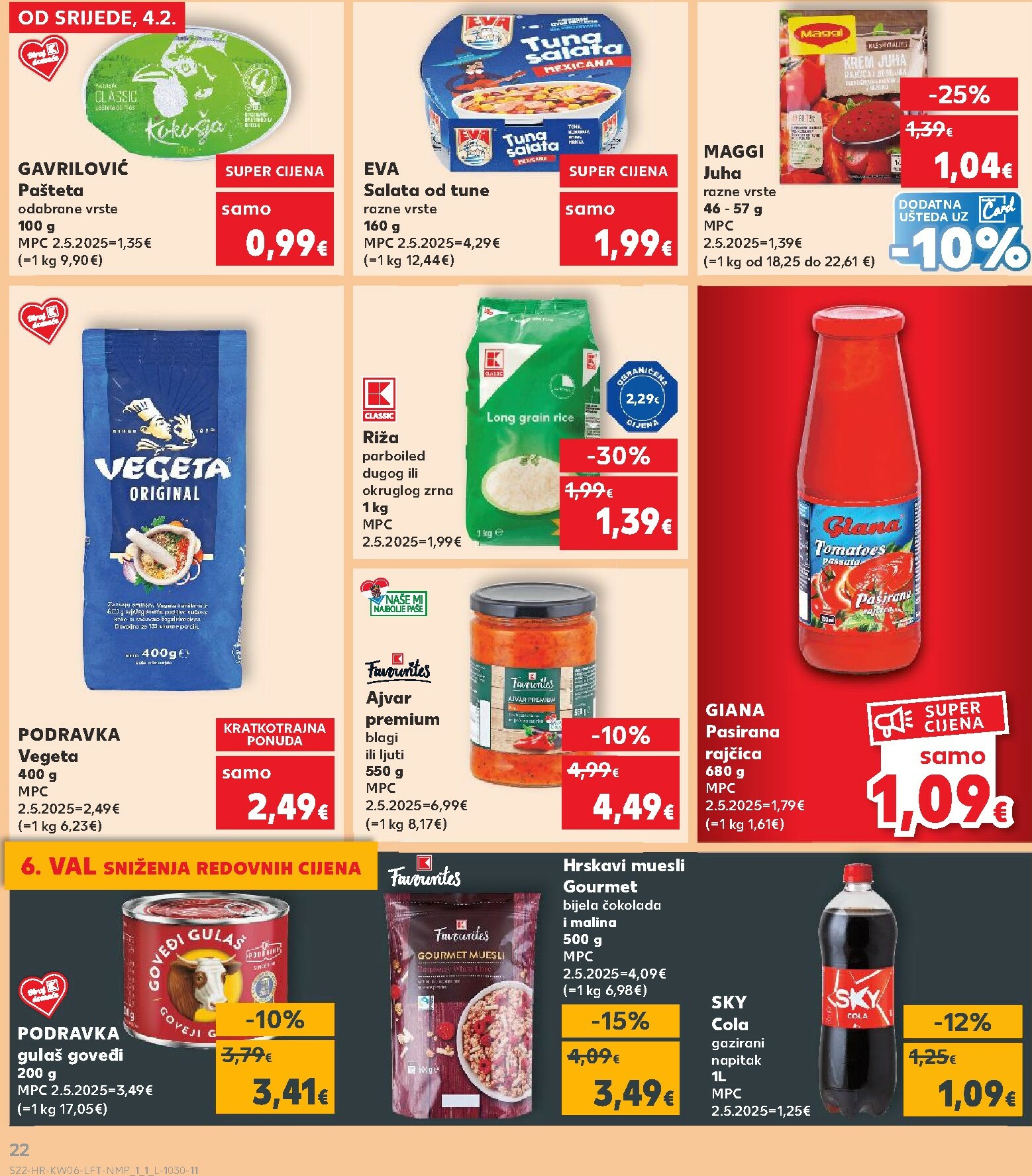 kaufland - Prelistajte katalog Kaufland, vrijedi od 04.02.2026 do 10.02.2026 - page: 22
