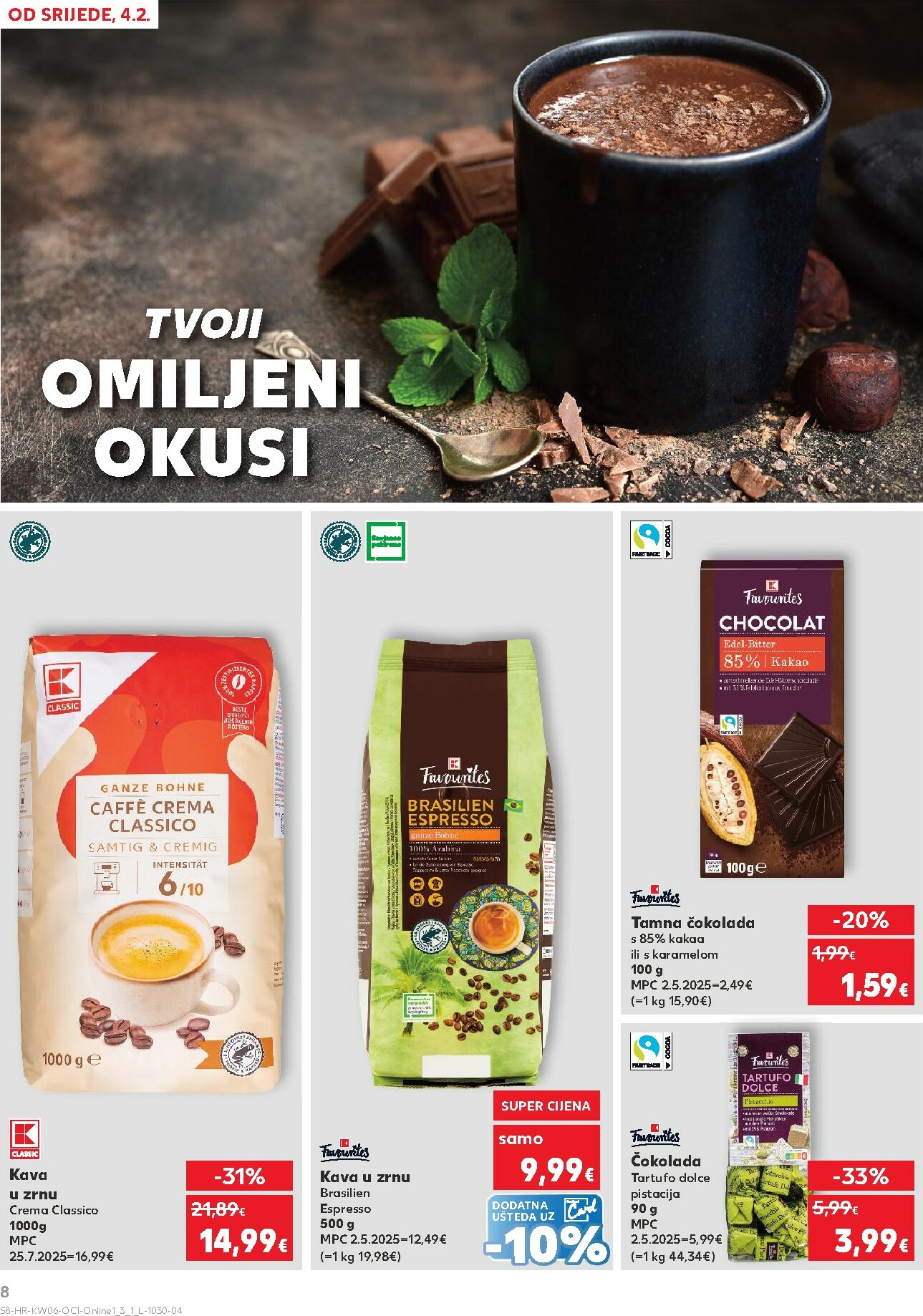 kaufland - Prelistajte katalog Kaufland - Želiš još bogatiju ponudu, vrijedi od 04.02.2026 do 10.02.2026 - page: 8