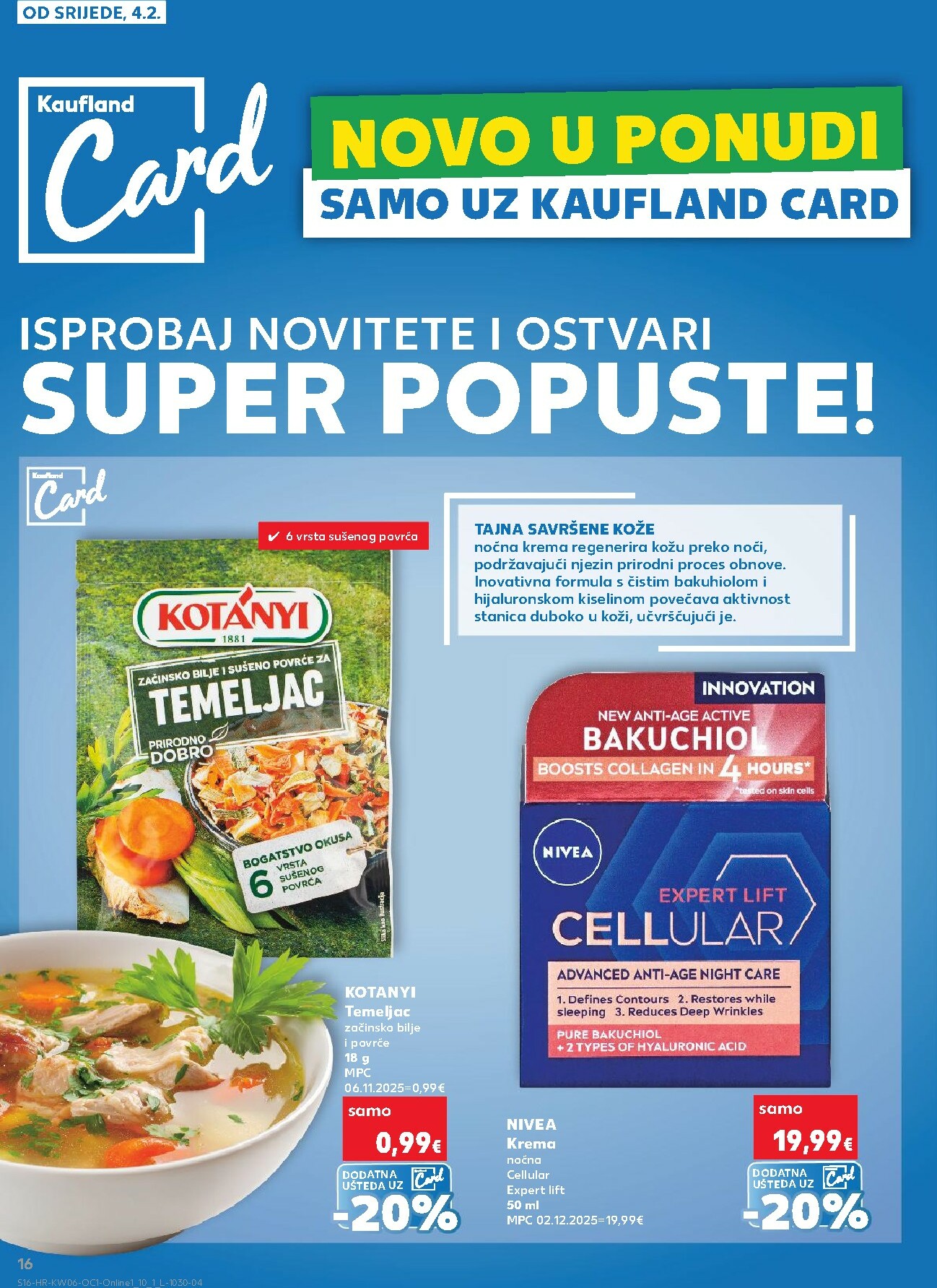 kaufland - Prelistajte katalog Kaufland - Želiš još bogatiju ponudu, vrijedi od 04.02.2026 do 10.02.2026 - page: 16