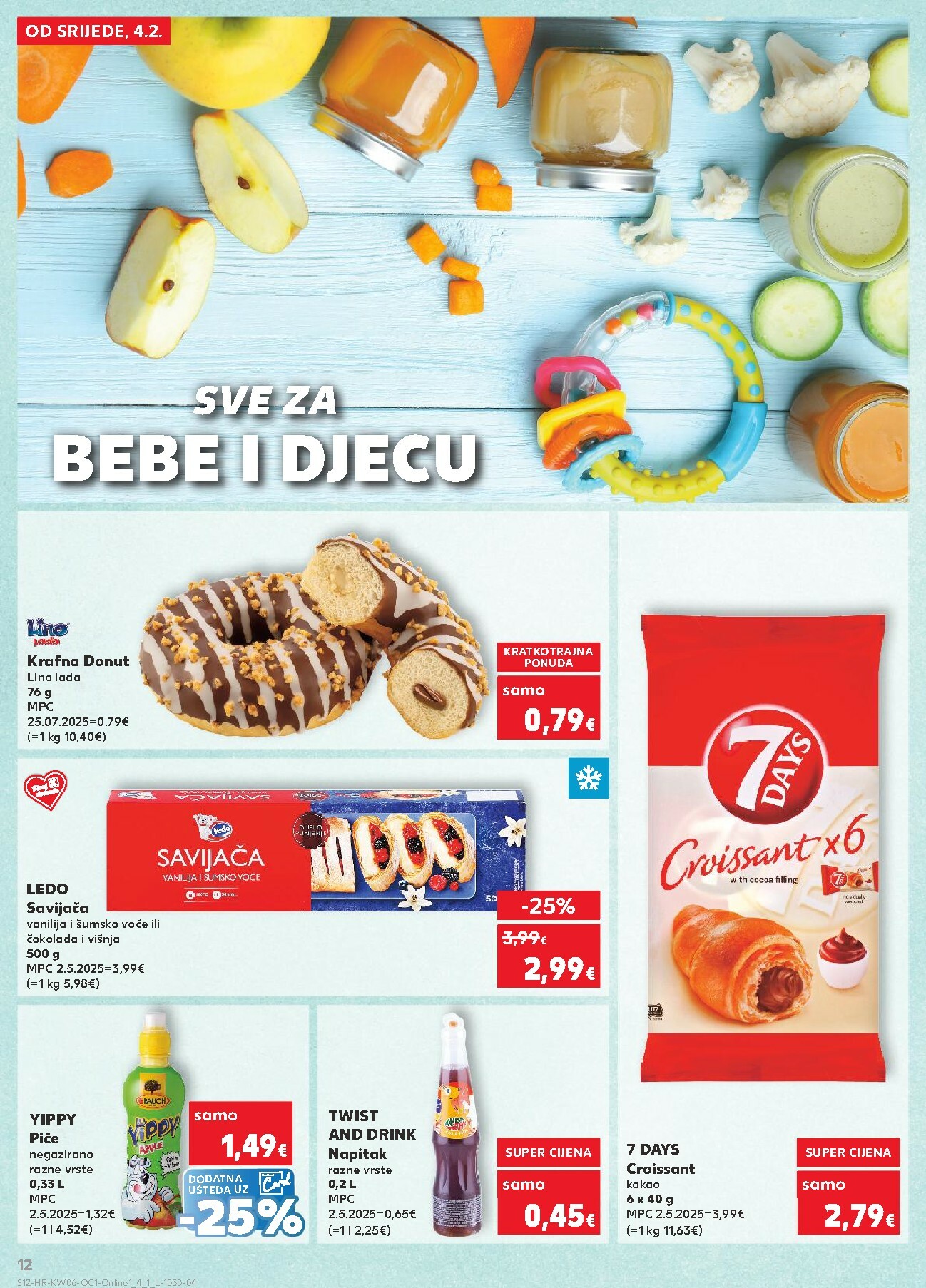 kaufland - Prelistajte katalog Kaufland - Želiš još bogatiju ponudu, vrijedi od 04.02.2026 do 10.02.2026 - page: 12