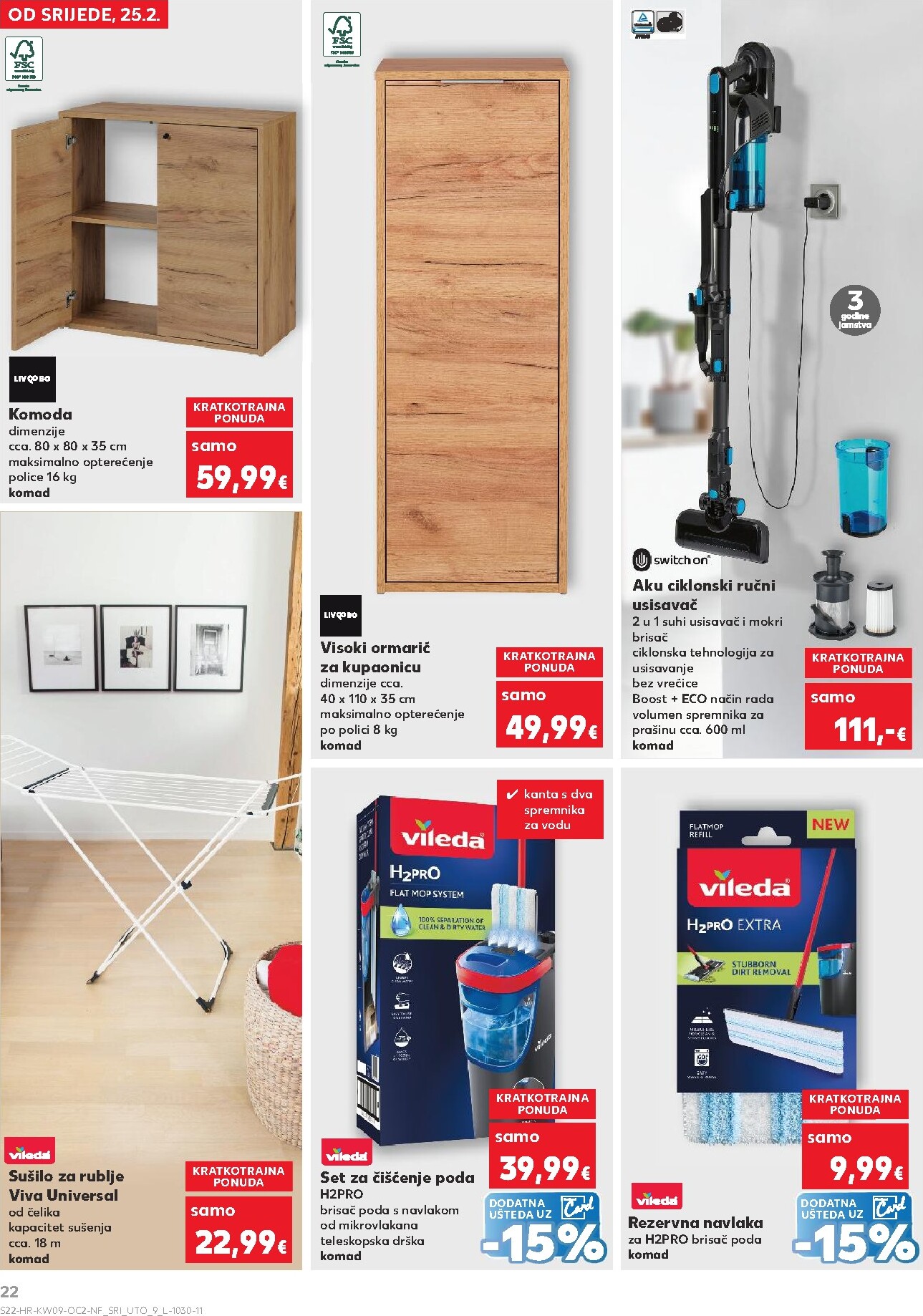 kaufland - Prelistajte katalog Kaufland - Nonfood, vrijedi od 25.02.2026 do 03.03.2026 - page: 22