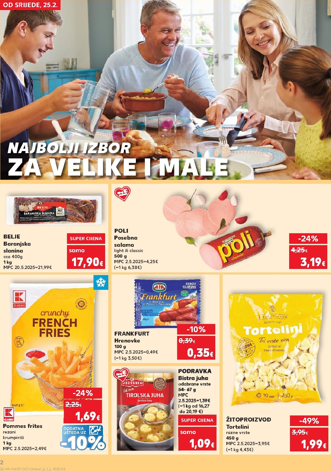 kaufland - Prelistajte katalog Kaufland - Želiš još bogatiju ponudu, vrijedi od 25.02.2026 do 03.03.2026 - page: 2