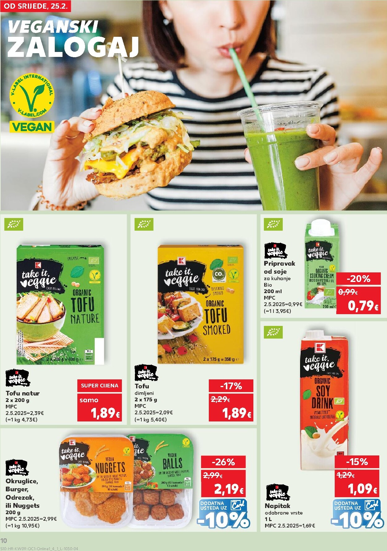 kaufland - Prelistajte katalog Kaufland - Želiš još bogatiju ponudu, vrijedi od 25.02.2026 do 03.03.2026 - page: 10