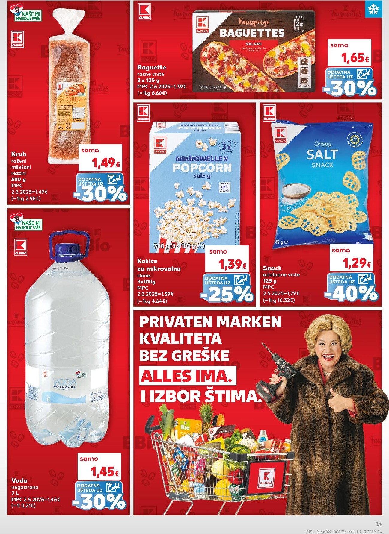 kaufland - Prelistajte katalog Kaufland - Želiš još bogatiju ponudu, vrijedi od 25.02.2026 do 03.03.2026 - page: 15