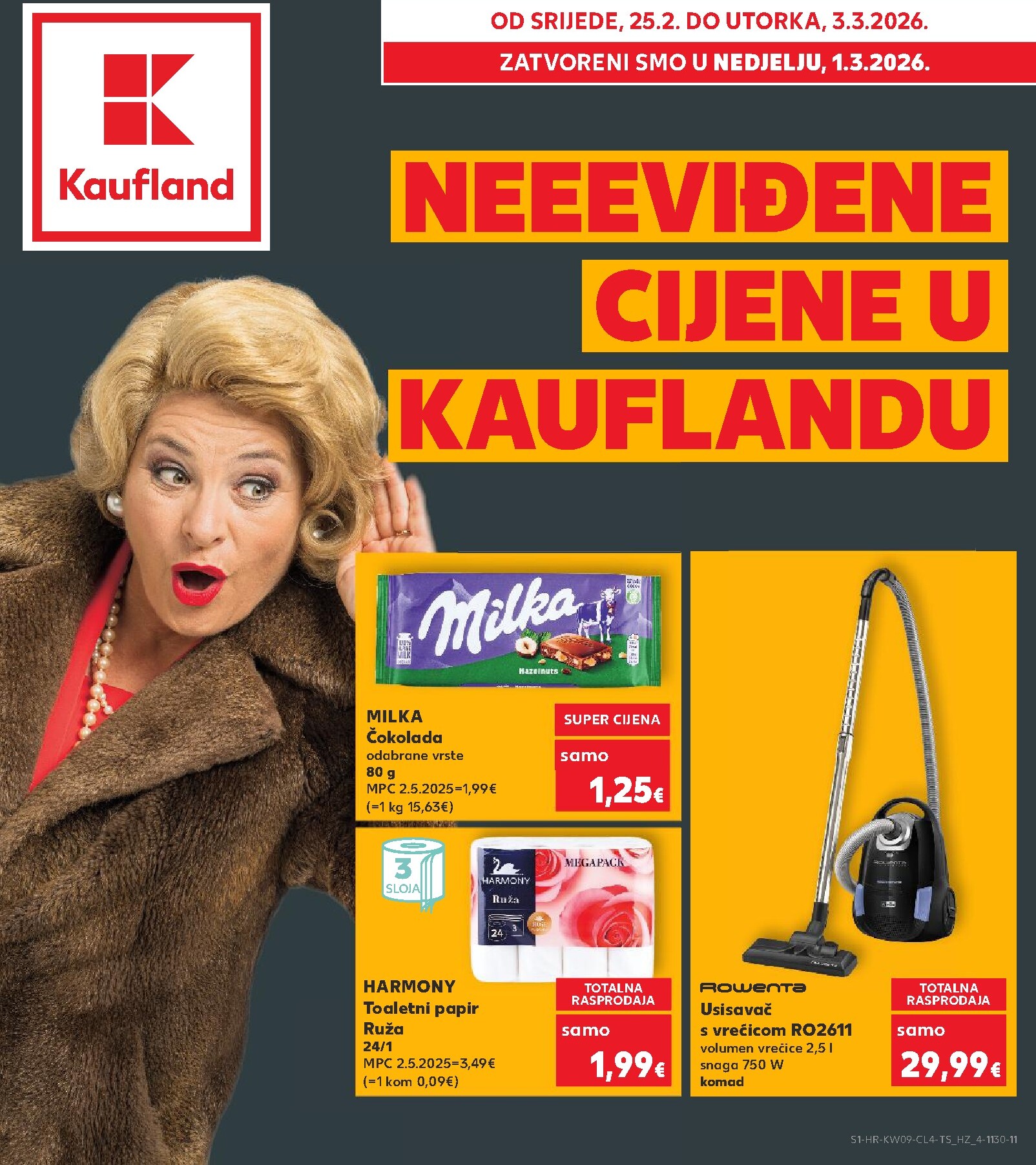 kaufland - Prelistajte katalog Kaufland - Cijene, vrijedi od 25.02.2026 do 03.03.2026