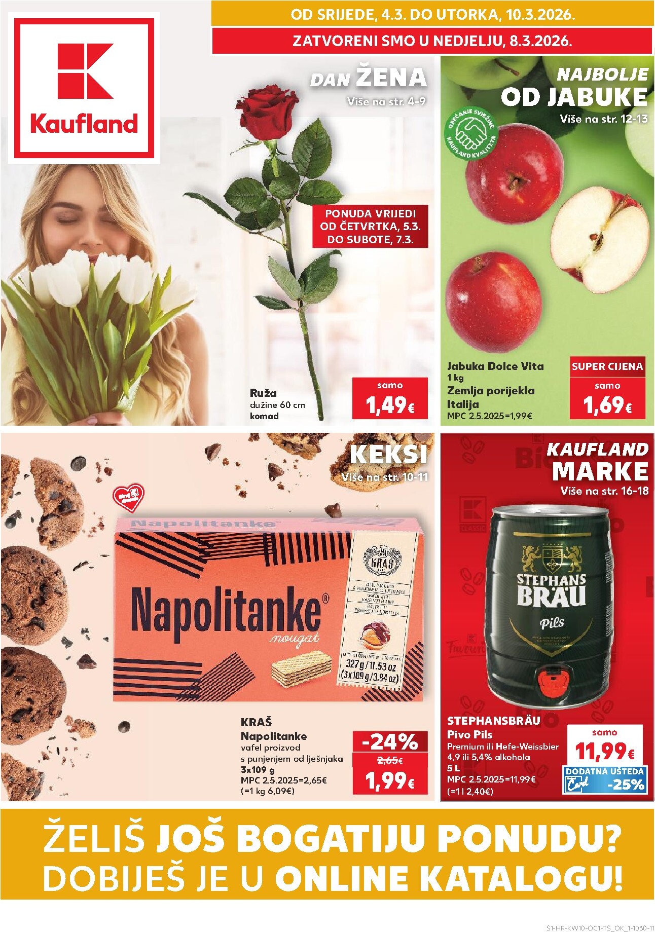 kaufland - Prelistajte katalog Kaufland - Želiš još bogatiju ponudu, vrijedi od 04.03.2026 do 10.03.2026
